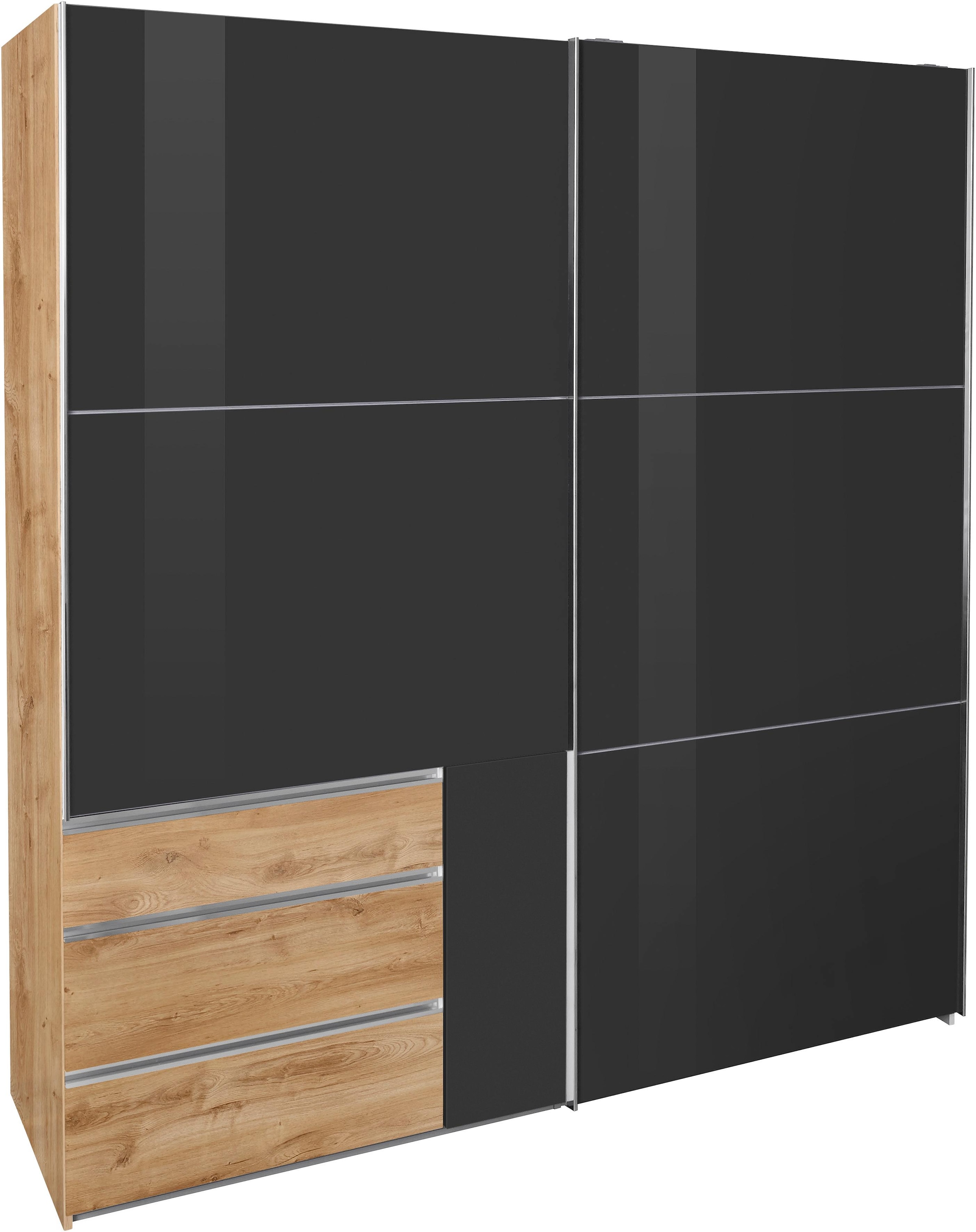 Wimex Schwebetürenschrank »Level by fresh to go« mit Glastüren