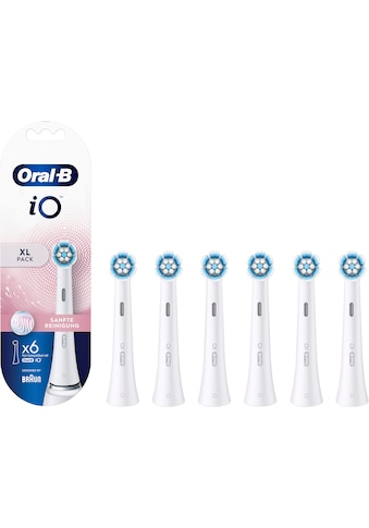 Oral B Aufsteckbürste »iO«, (Sanfte Reinigung für elektrische Zahnbürste, 6 Stück) kaufen