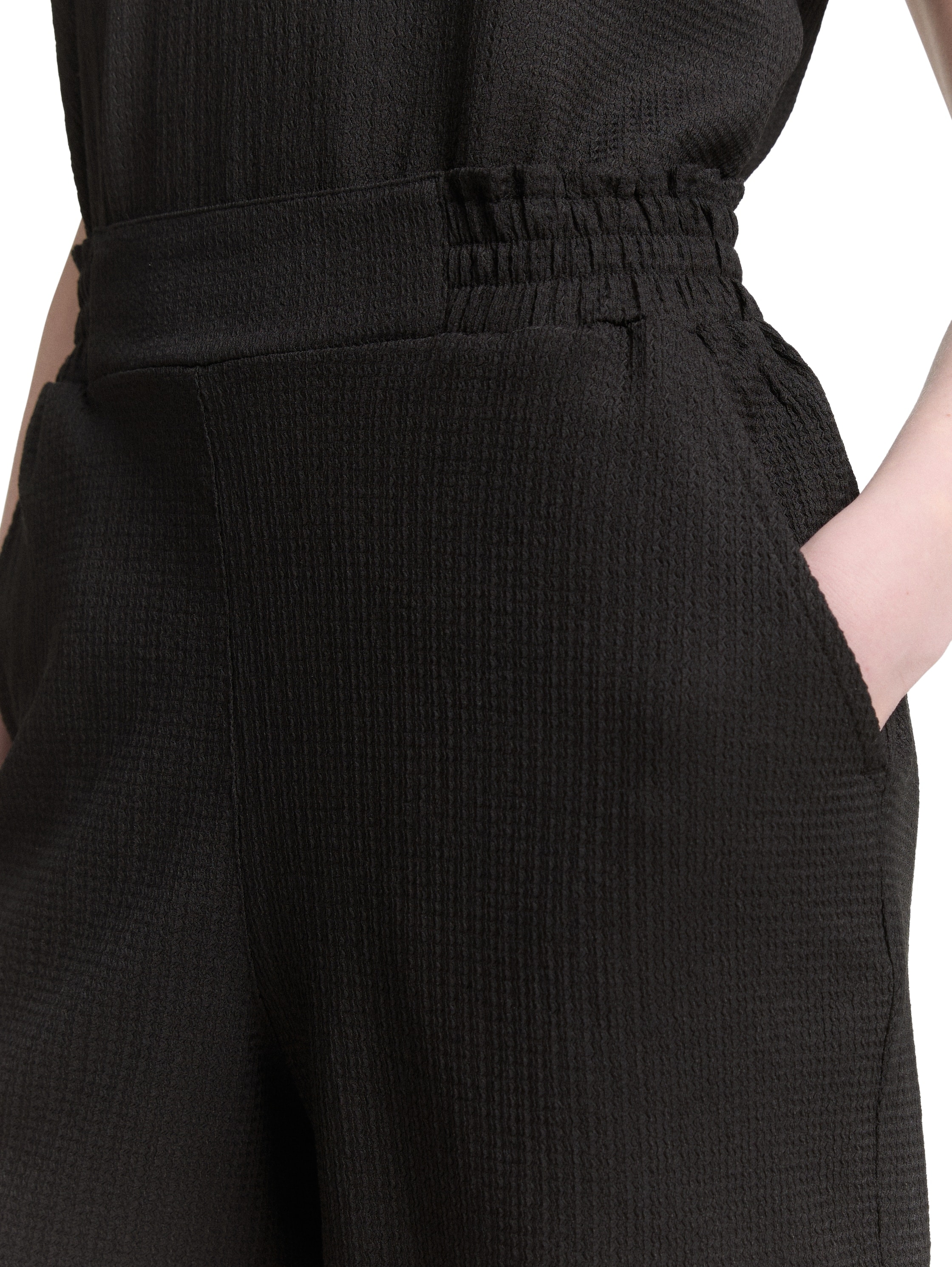 TOM TAILOR Denim Shorts, gestreifte Optik