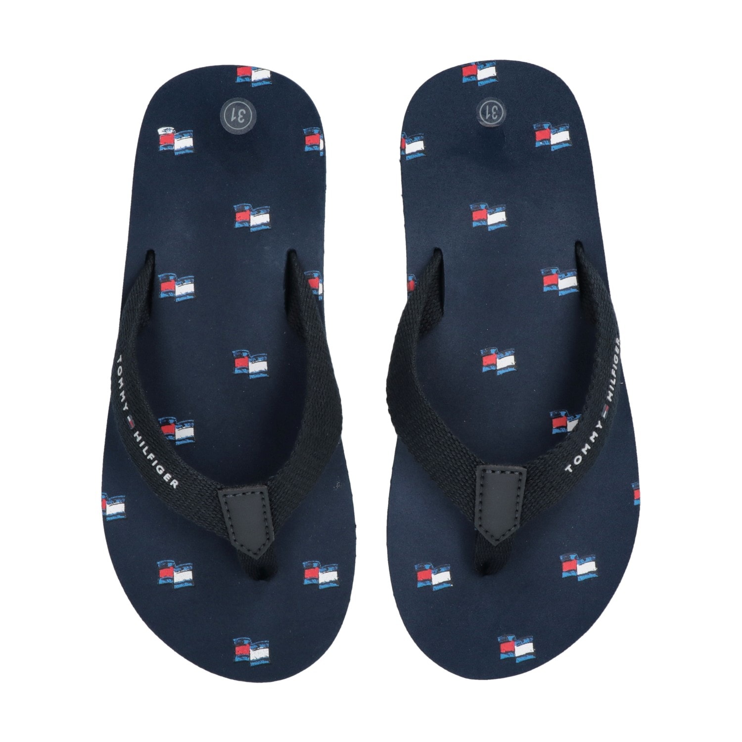 Tommy Hilfiger Zehentrenner  Pool Slides, Badeschuh, Strandschuh mit Zehensteg