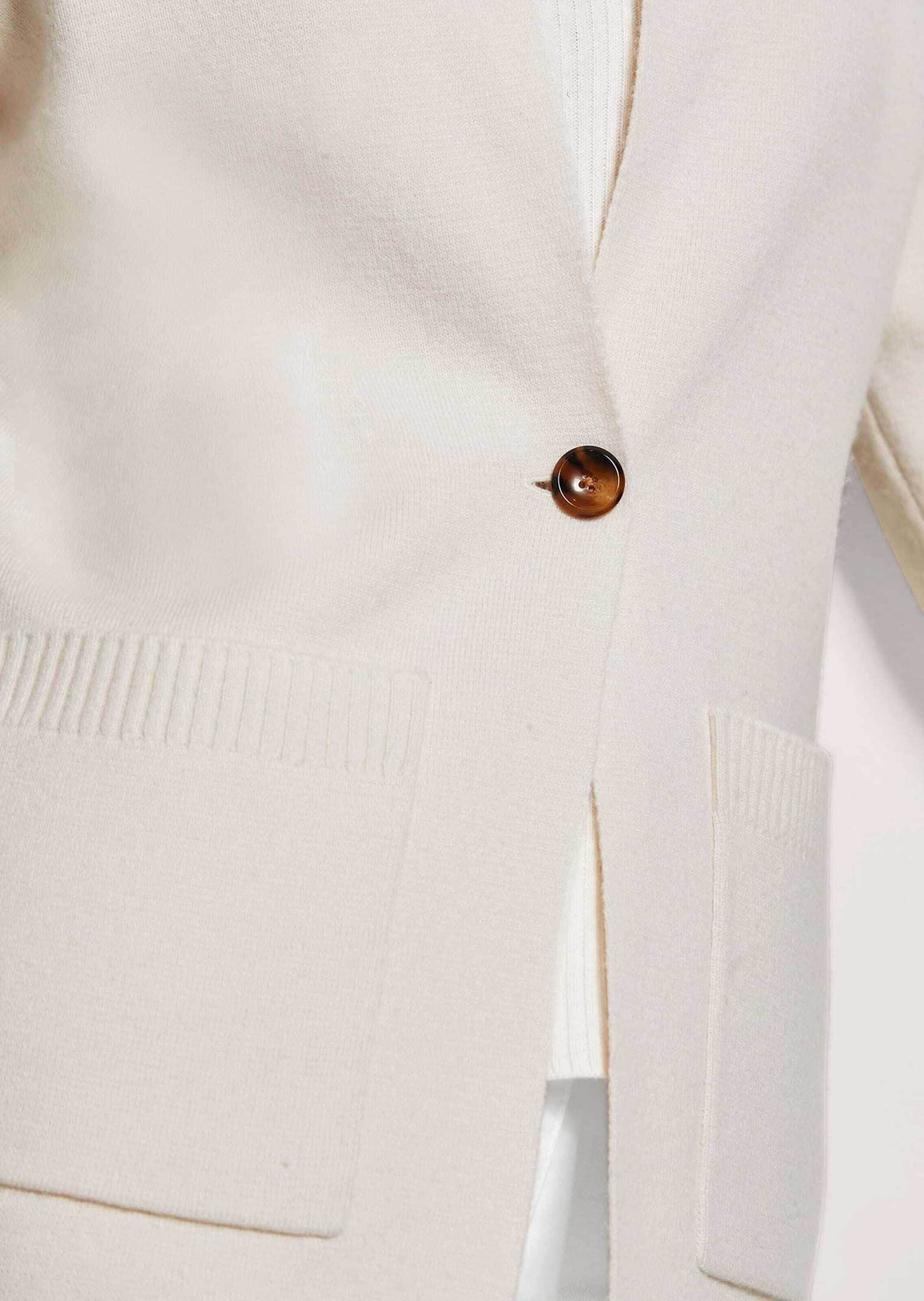 MADELEINE Strickjacke »Strickblazer Strickjacke aus Merinowolle und Kaschmir«