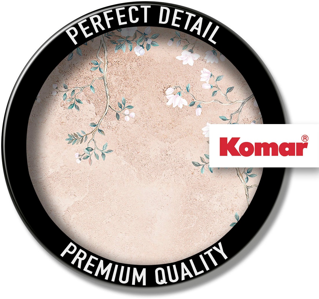 Komar Vliestapete »Digitaldruck Vlies -  Hanging Hanami - Größe 400 x 250 cm« bedruckt glatt Wohnzimmer, Schlafzimmer