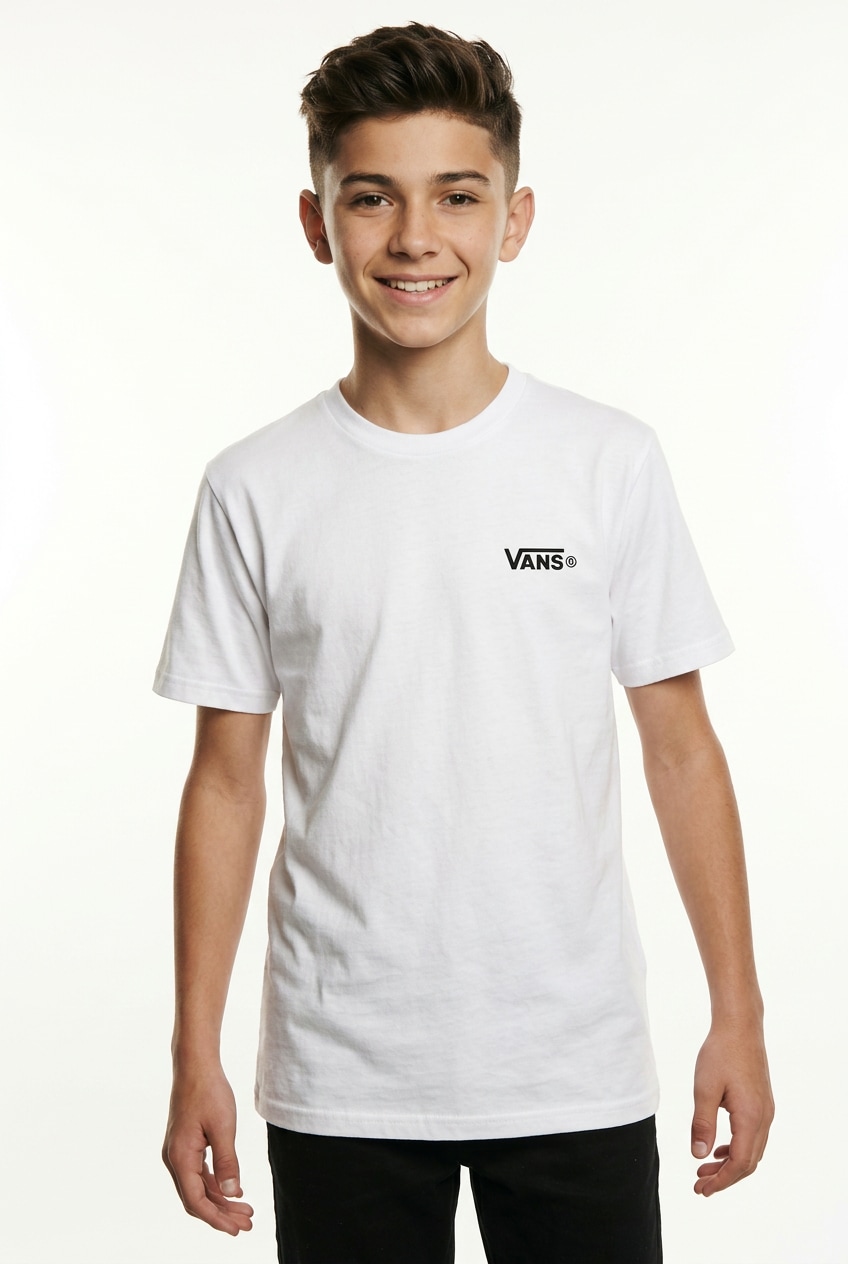 Vans T-Shirt »LEFT CHEST SS TEE« Kurzarmdesign, mit Rundhalsausschnitt, aus Baumwolle, normale Länge