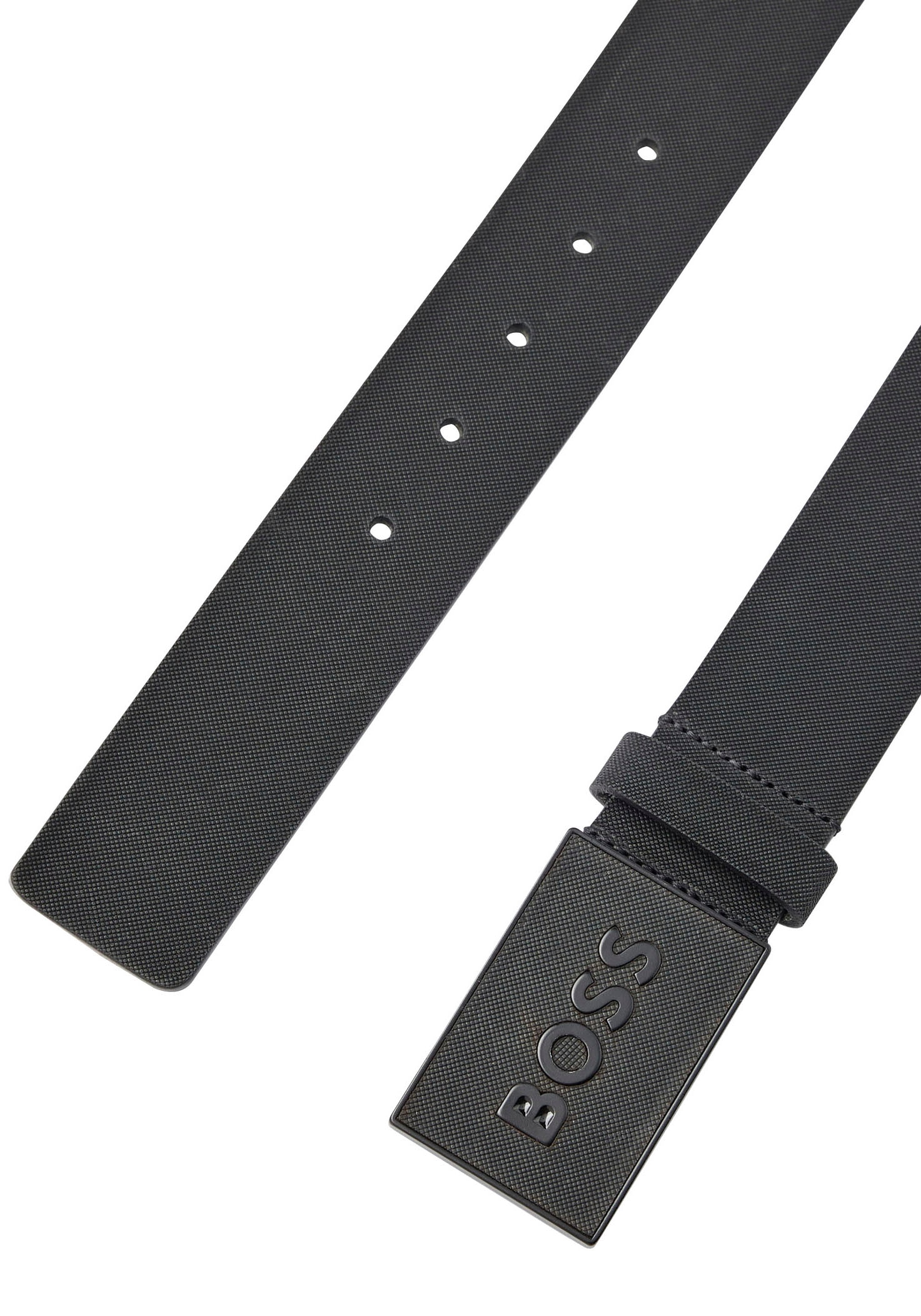 BOSS Ledergürtel »Boss_Icon-S1_Sz40« mit BOSS-Logo-Prägung auf der Koppelschließe