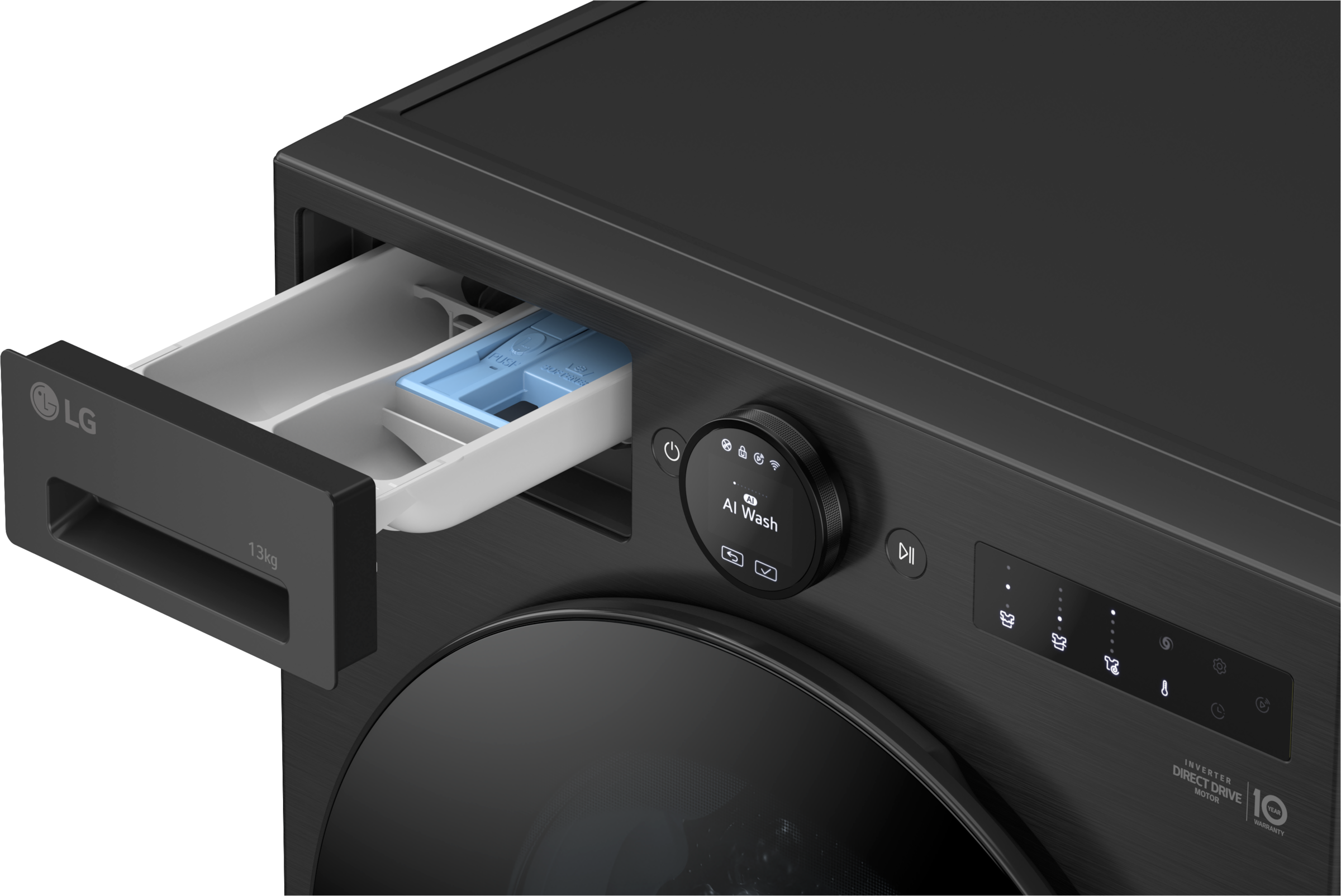 LG Waschmaschine »F4WX803YB« 13 kg 1400 U/min Sicherheitsglastür