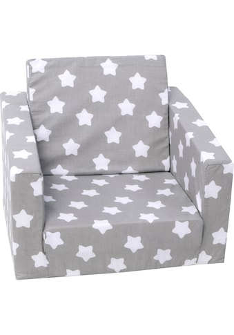 Knorrtoys® Sofa »Singlesofa Grey White Stars«, für Kinder; Made in Europe kaufen