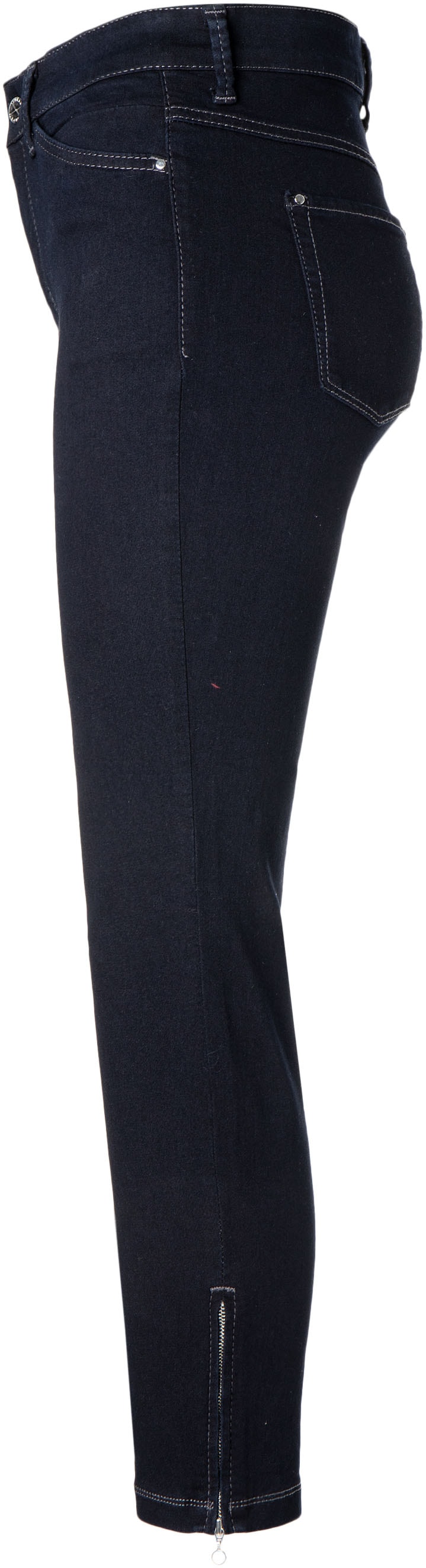 MAC 7/8-Jeans »Dream Chic«, verkürzte Form mit Reißverschluss