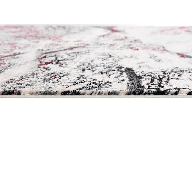 my home Teppich »Dario«, rechteckig, angenehme Haptik, modernes Marmor- Design, Wende - Teppich, weich