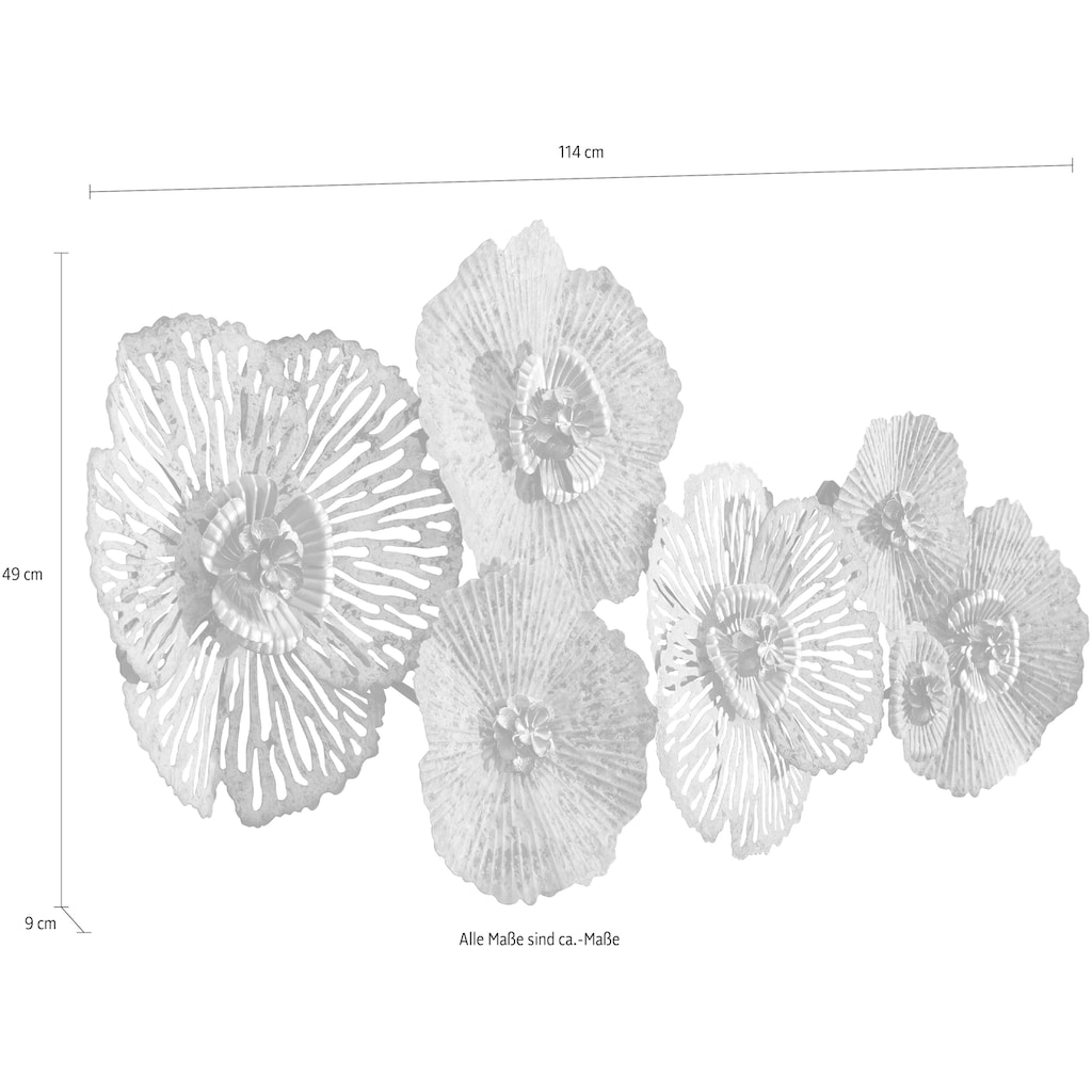 Home affaire Wanddekoobjekt »Blüten«
