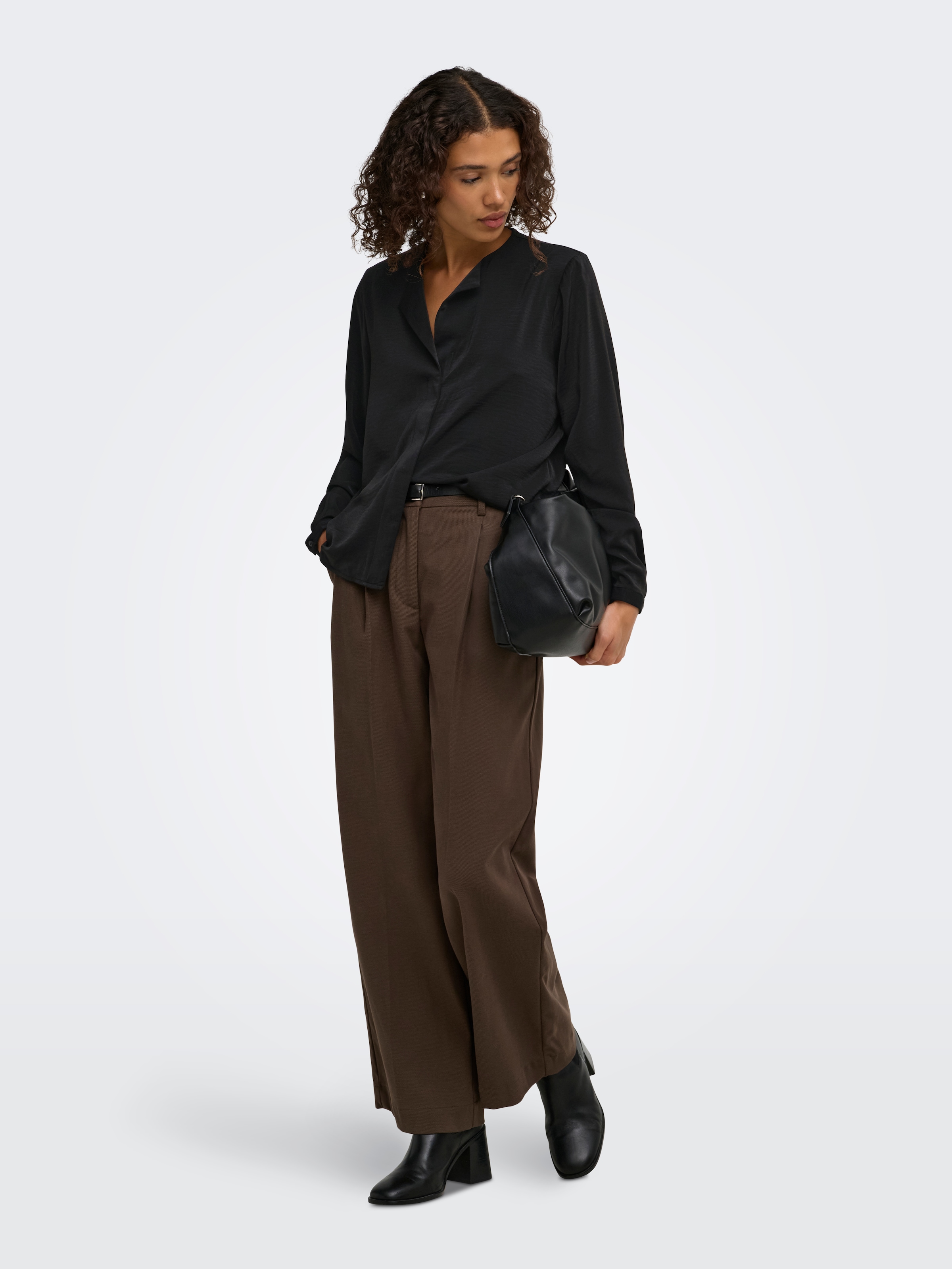 JDY Schlupfbluse »JDYAYA L/S COLLAR SHIRT WVN NOOS« Polyester