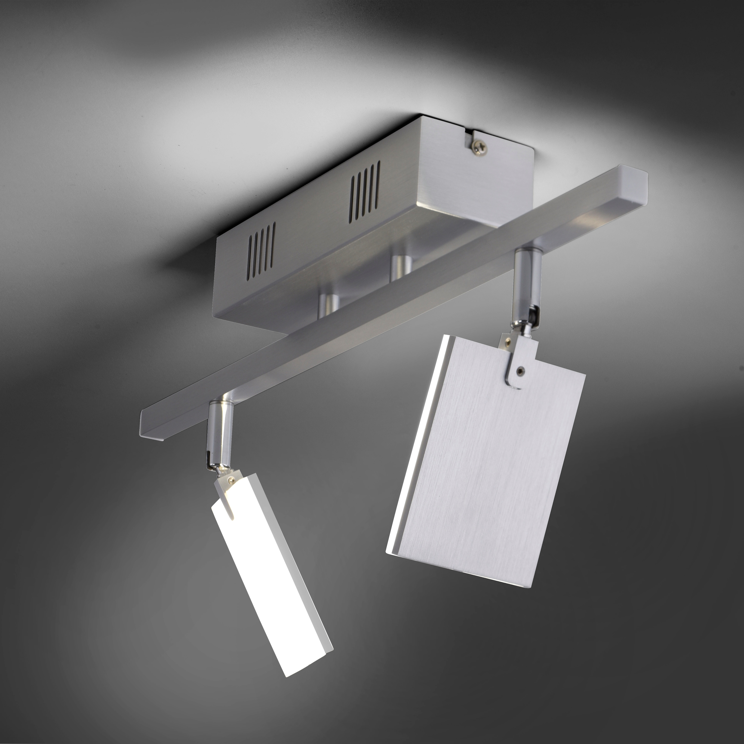 Neuhaus PURE LED Deckenleuchte »PURE Mira« LED-Board 1 Stk. warmweiß - kaltweiß Dimmbar über Fernbedienung, CCT, Spotköpfe verstellbar