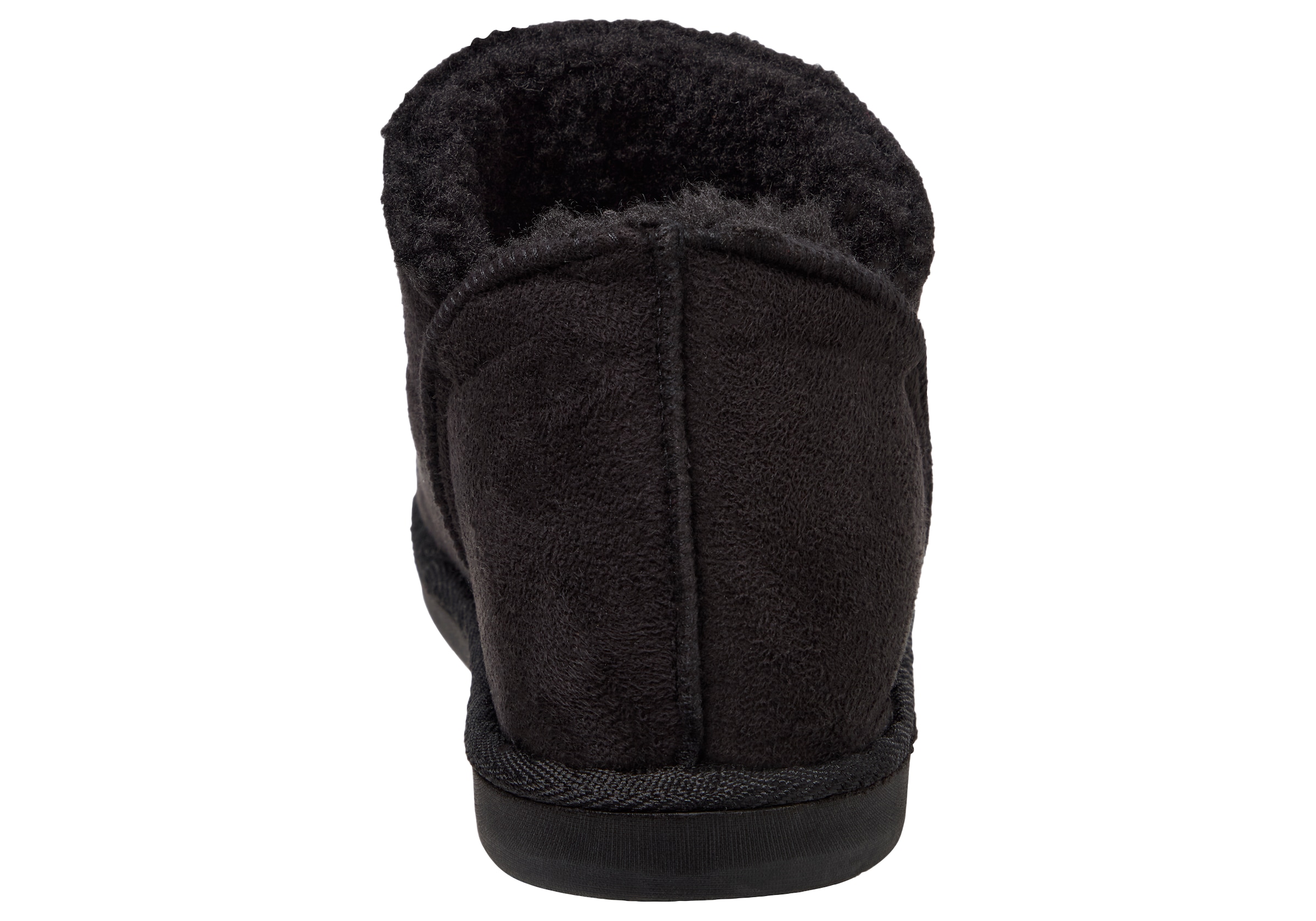 Apollo Hausschuh »LADIES HOME BOOTS SUEDE«, mit Logoprägung und kuscheligen, wärmenden Innenfutter