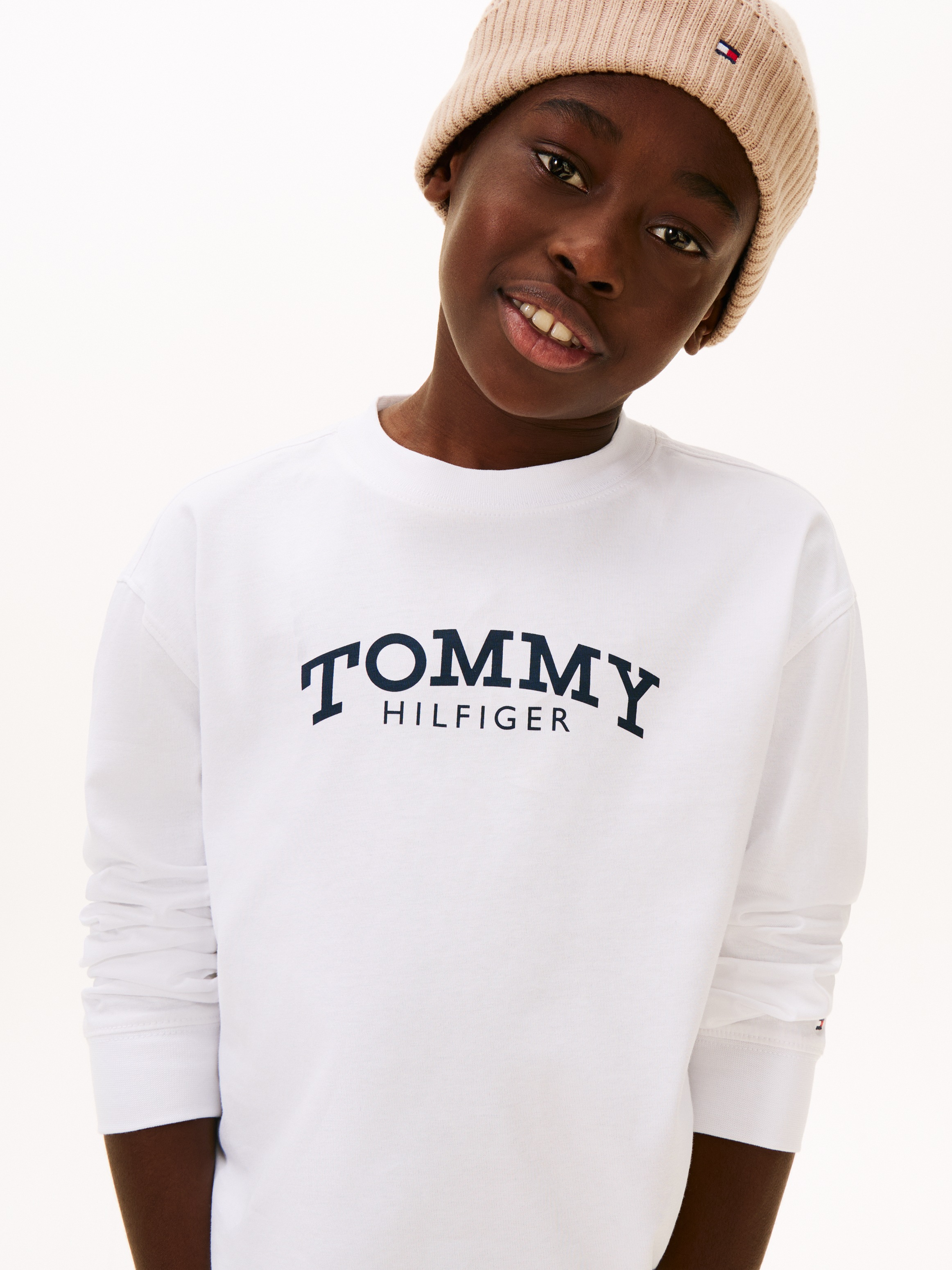 Tommy Hilfiger Langarmshirt Regular fit, für Kinder bis 16 Jahre