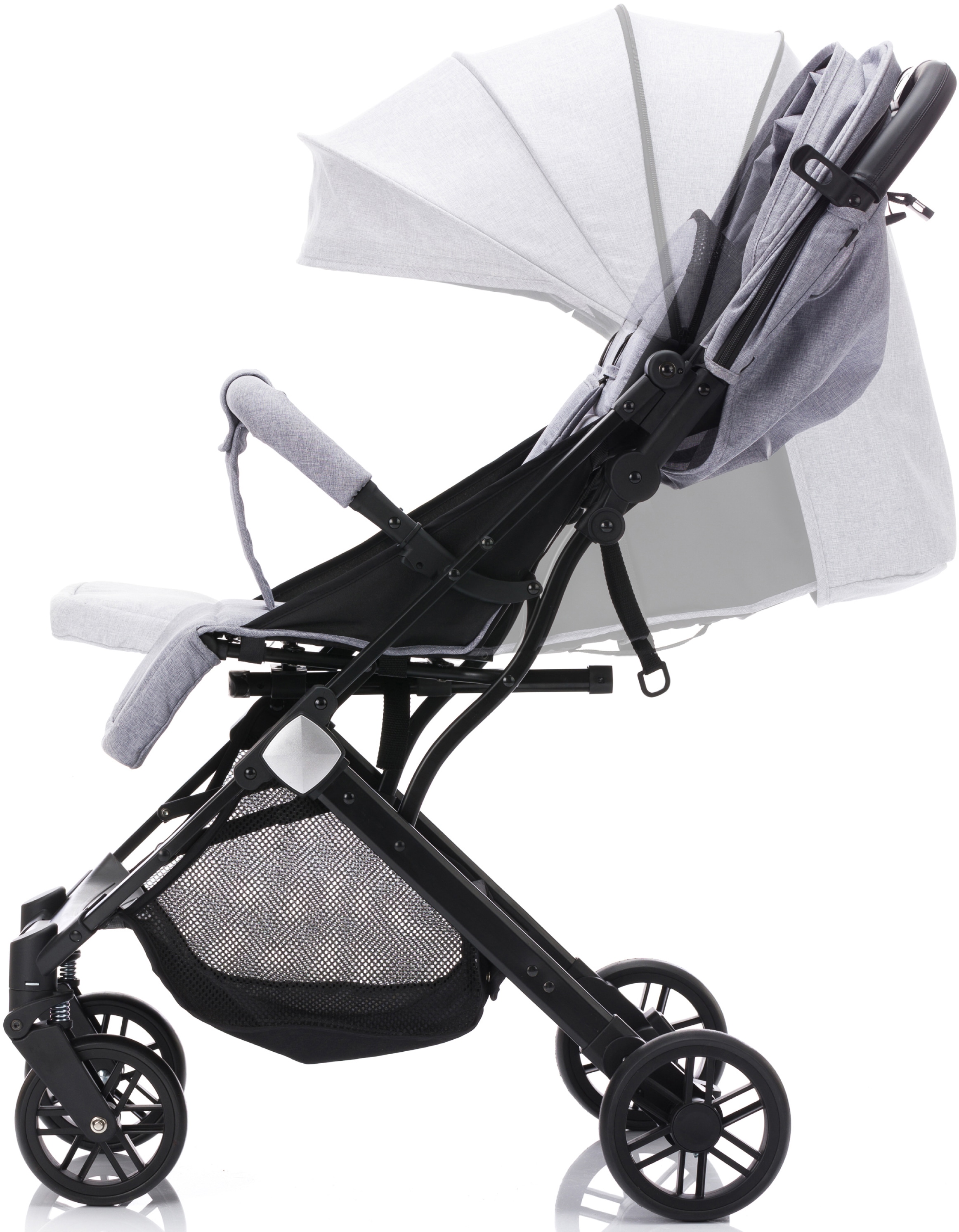 Fillikid Kinder-Buggy »Styler, hellgrau melange«, mit Trolleygriff