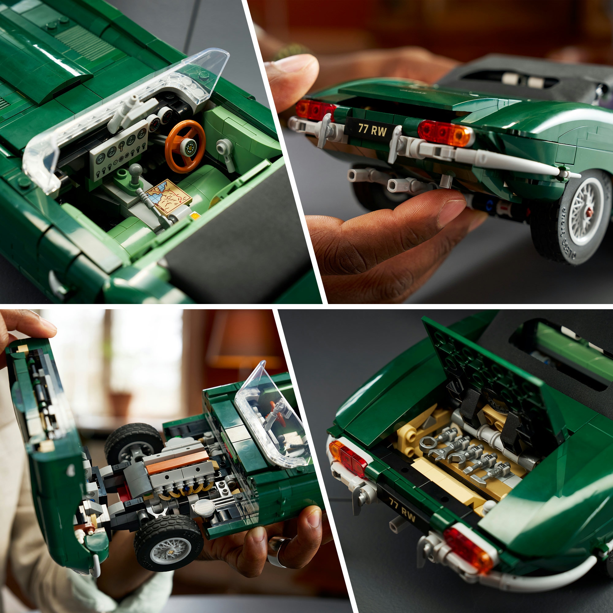 LEGO® Konstruktionsspielsteine »Jaguar E-Type (11381), LEGO Icons« Made in Europe