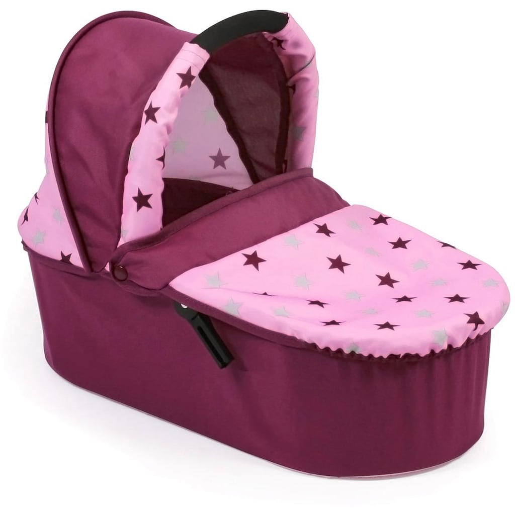 CHIC2000 Kombi-Puppenwagen »Emotion All In 3in1, Brombeere«, inkl. Babywanne, Babyschale und Sportwagenaufsatz