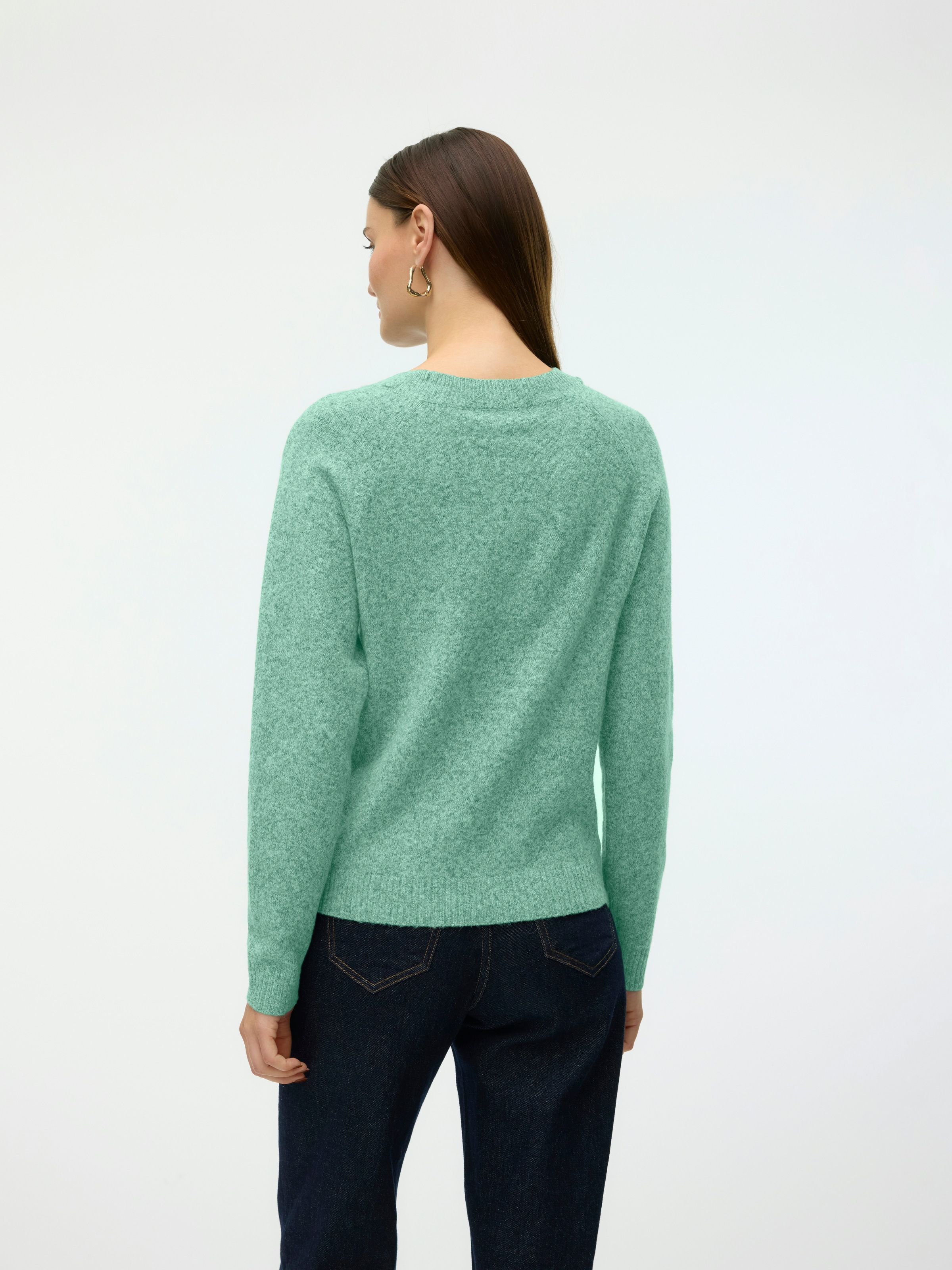 Vero Moda Rundhalspullover »VMDOFFY LS O-NECK BLOUSE GA NOOS«