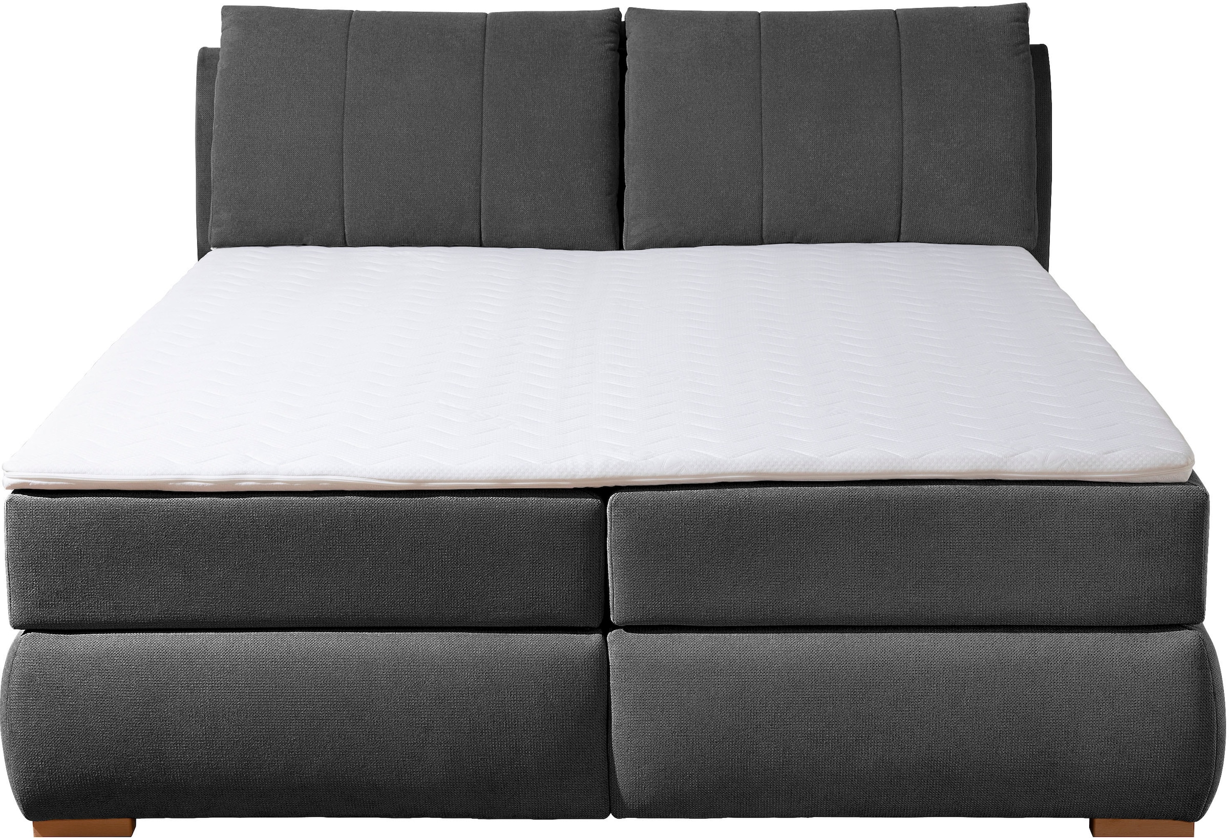 Home affaire Boxspringbett »Breitenthal«, abnehmbare Rückenkissen mit Klettband