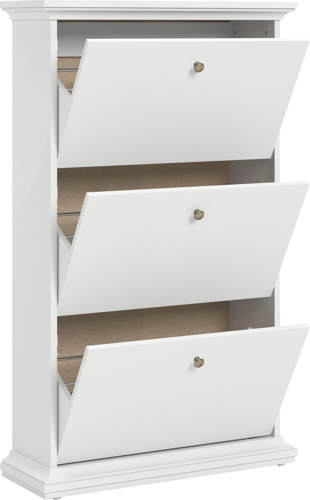 Home affaire Schuhschrank »Paris«, mit drei Klappen für viele Stauraummöglichkeiten, Breite 77,8 cm