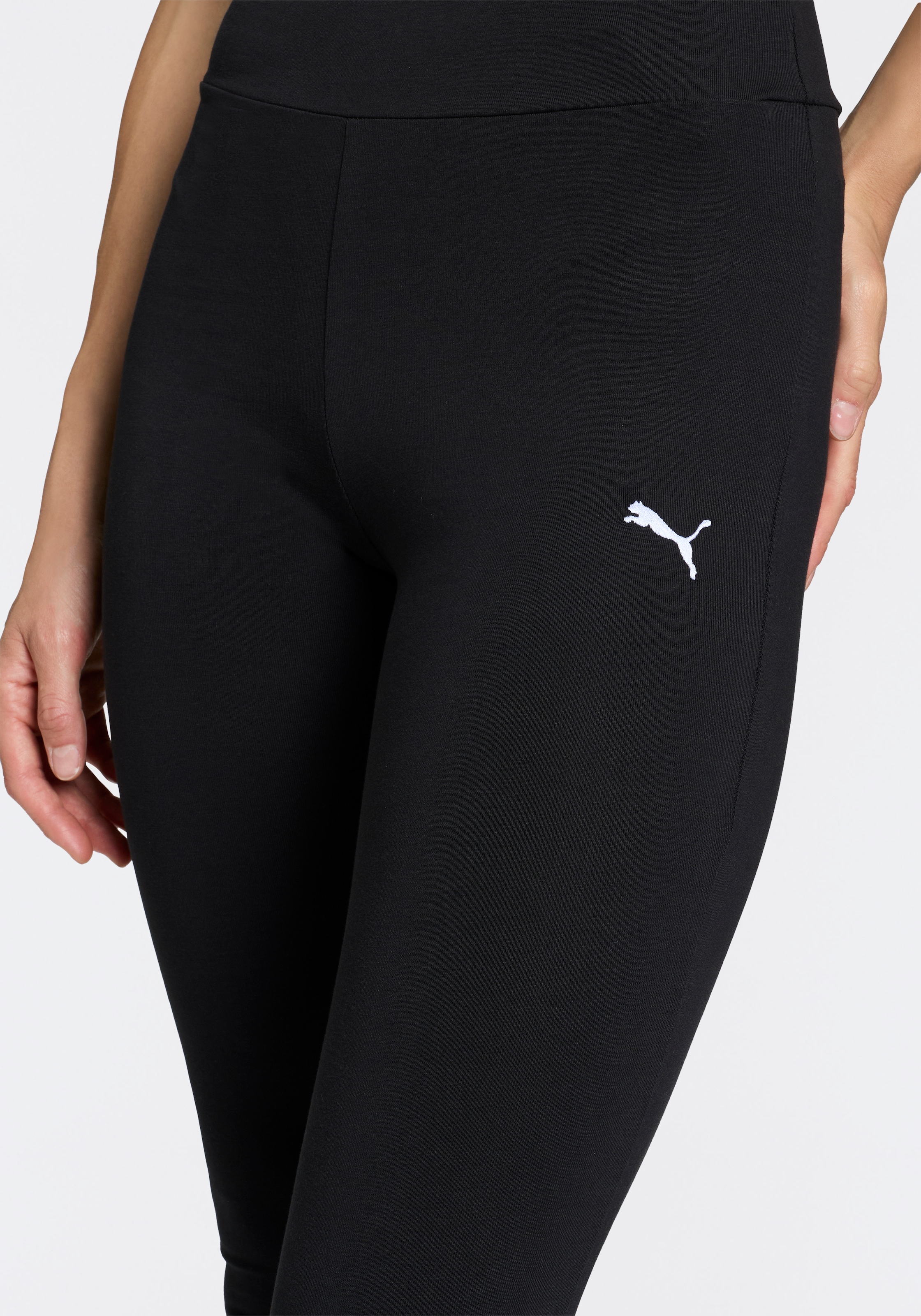 PUMA Leggings »ESS HIGH-WAIST FLARED LEGGINGS«  ausgestellte Leggings, hoher Bund, für Sportmode und Streetwear