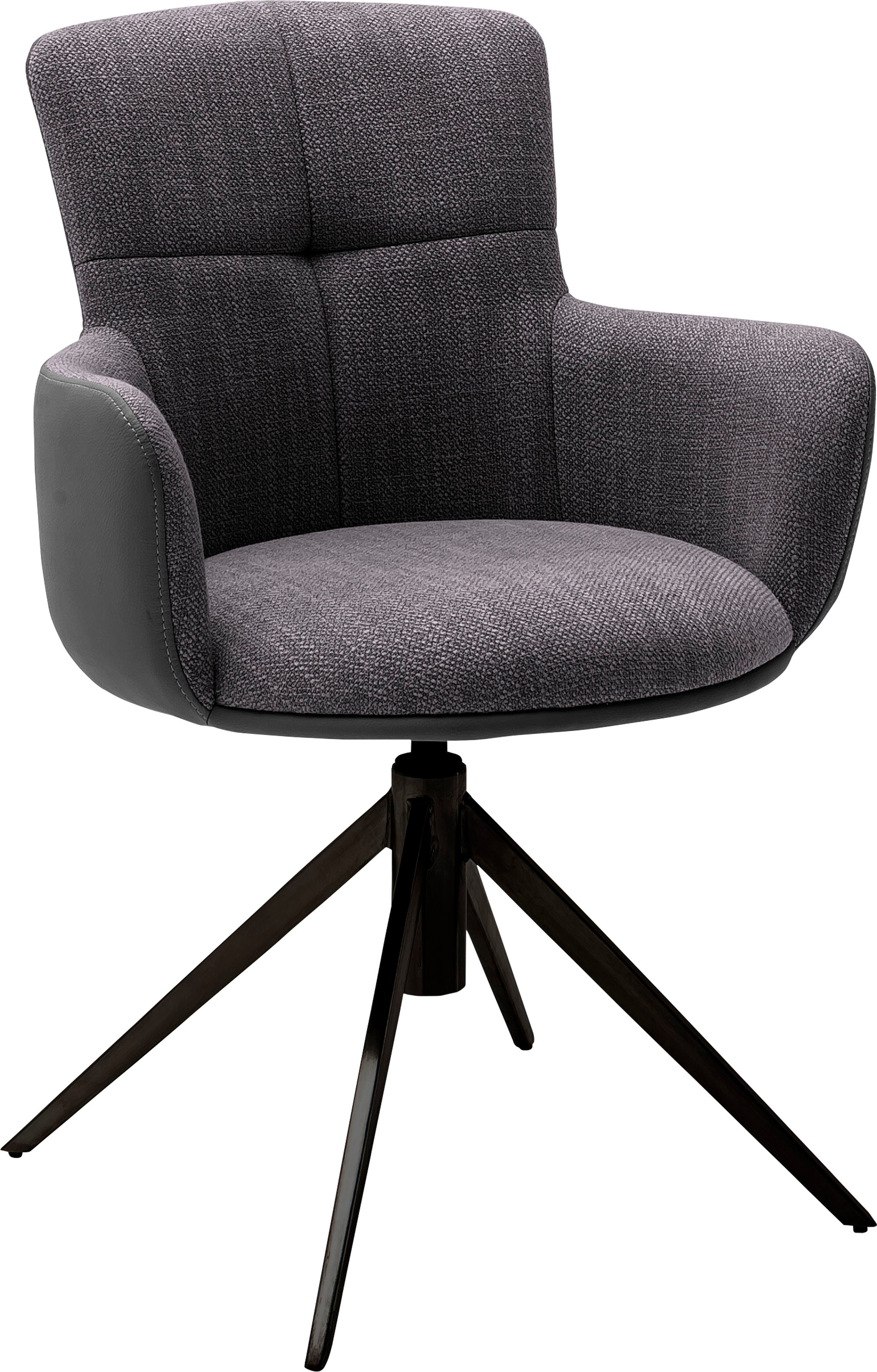 MCA mit bestellen bis furniture drehbar Stuhl 2er (Set), Raten Nivellierung, 360° auf Set Materialmix, »Mecana«, kg 120 St., 2 Esszimmerstuhl