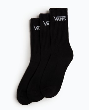 Vans Sportsocken »CLASSIC CREW« 6 Paar tlg. für Erwachsene, sportlicher Stil, sechs Paar im Set