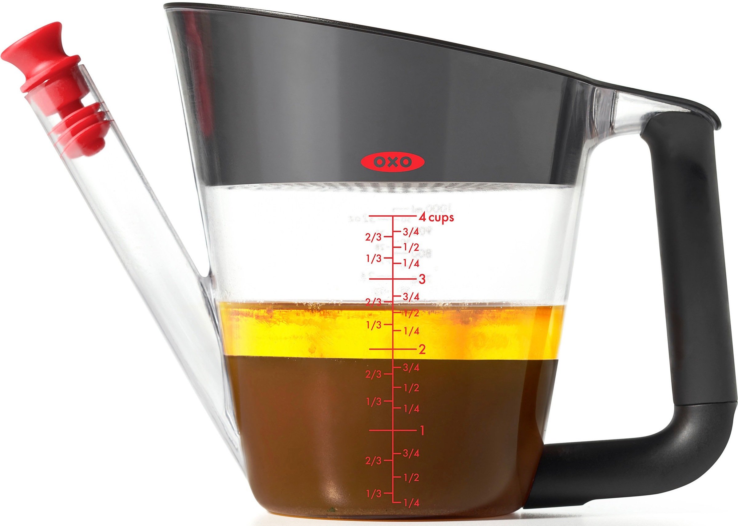 OXO Good Grips Fetttrennkanne, Kunststoff, 1 Liter