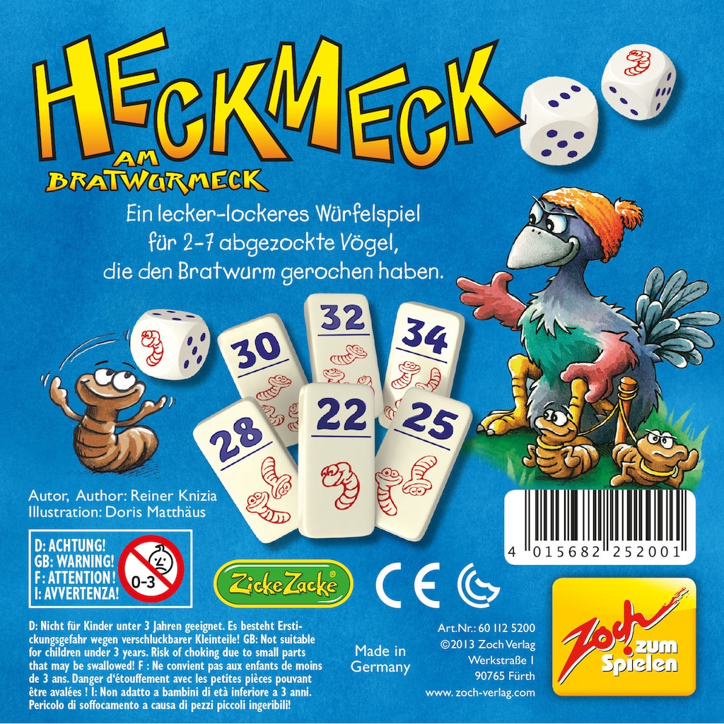 Zoch Spiel »Heckmeck am Bratwurmeck«