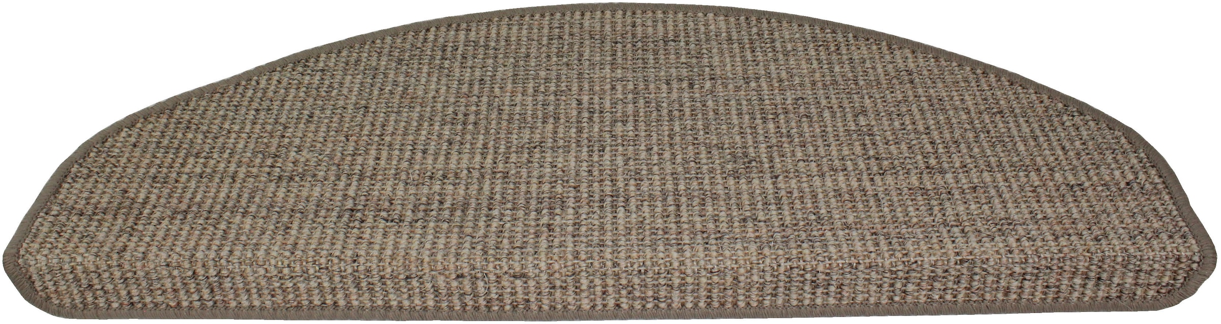 Dekowe Stufenmatte »Mara S2«, halbrund, 5 mm Höhe, 100% Sisal, große Farbauswahl, selbstklebend, auch als Set 15 Stück