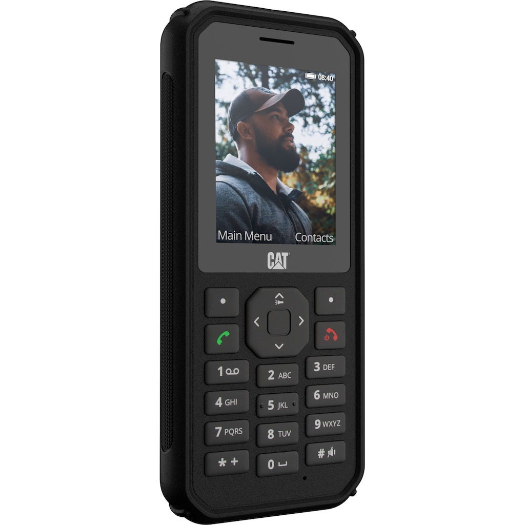 CAT Handy »CAT B40, Dual-Sim«, black, 6,1 cm/2,4 Zoll, 2 MP Kamera