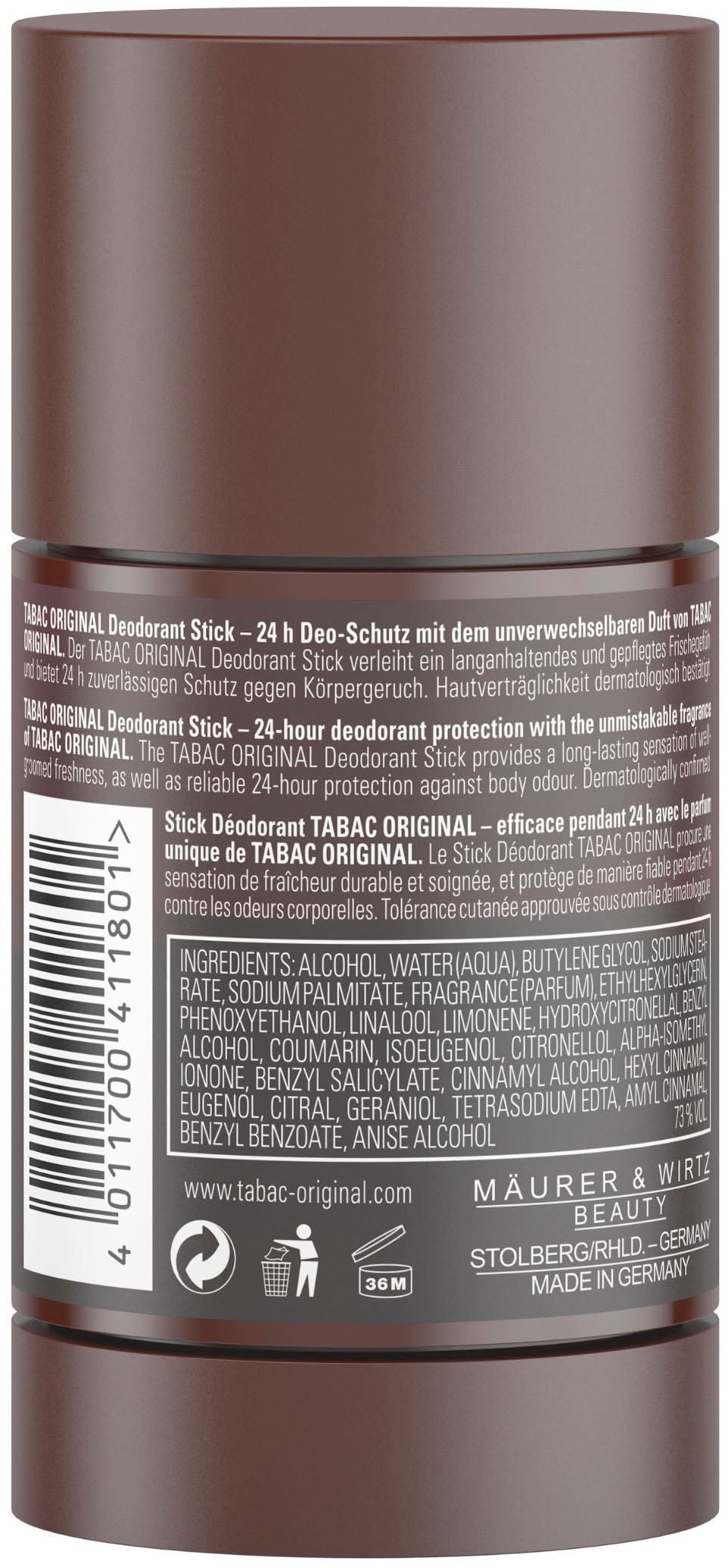 Tabac Original Deo-Set »DEODORANT STICK« mit maskulinem Touch