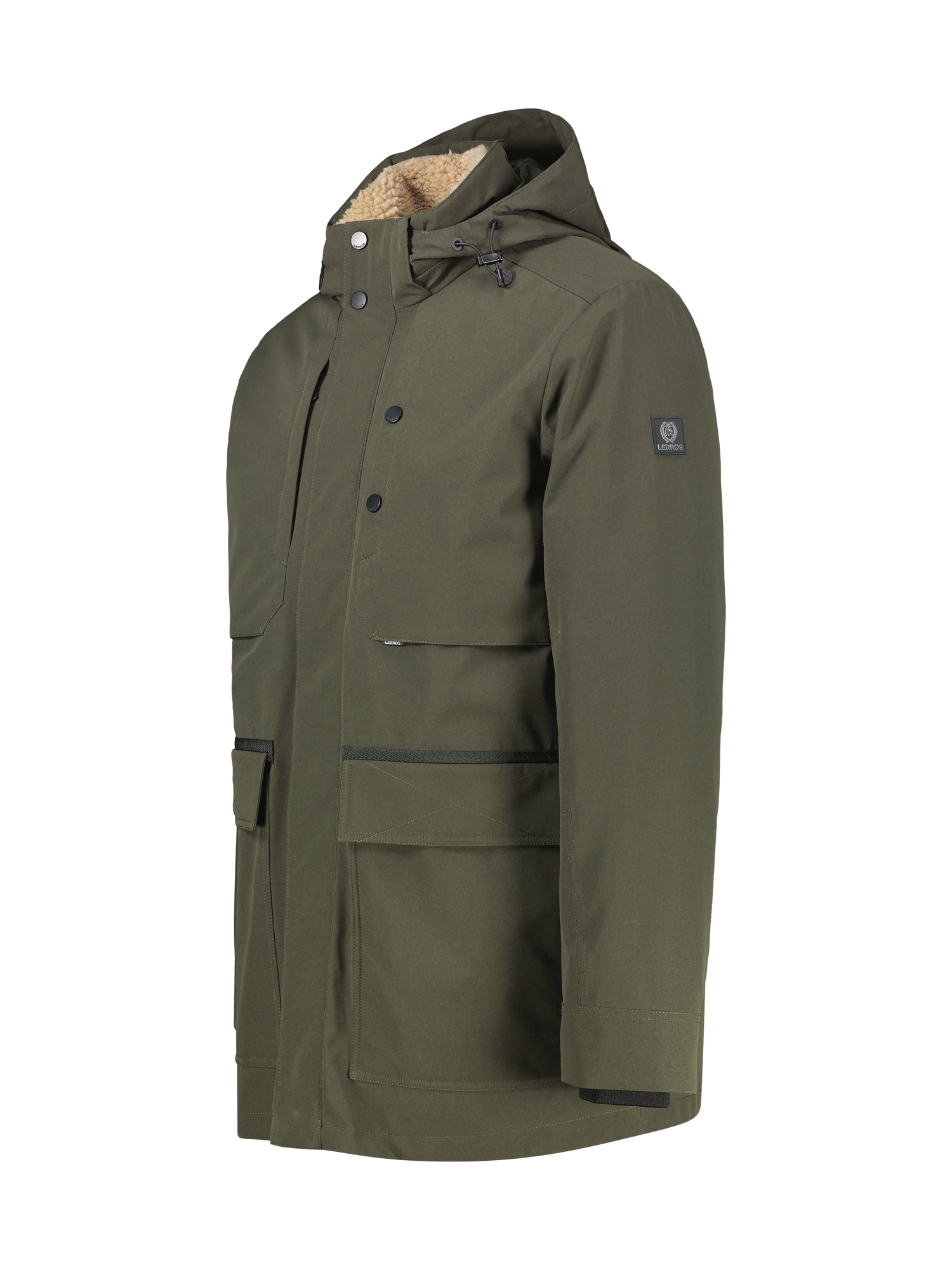 LERROS Parka »Jacke im Parka-Stil, wind- und wasserabweisend, große Größen« mit Kapuze