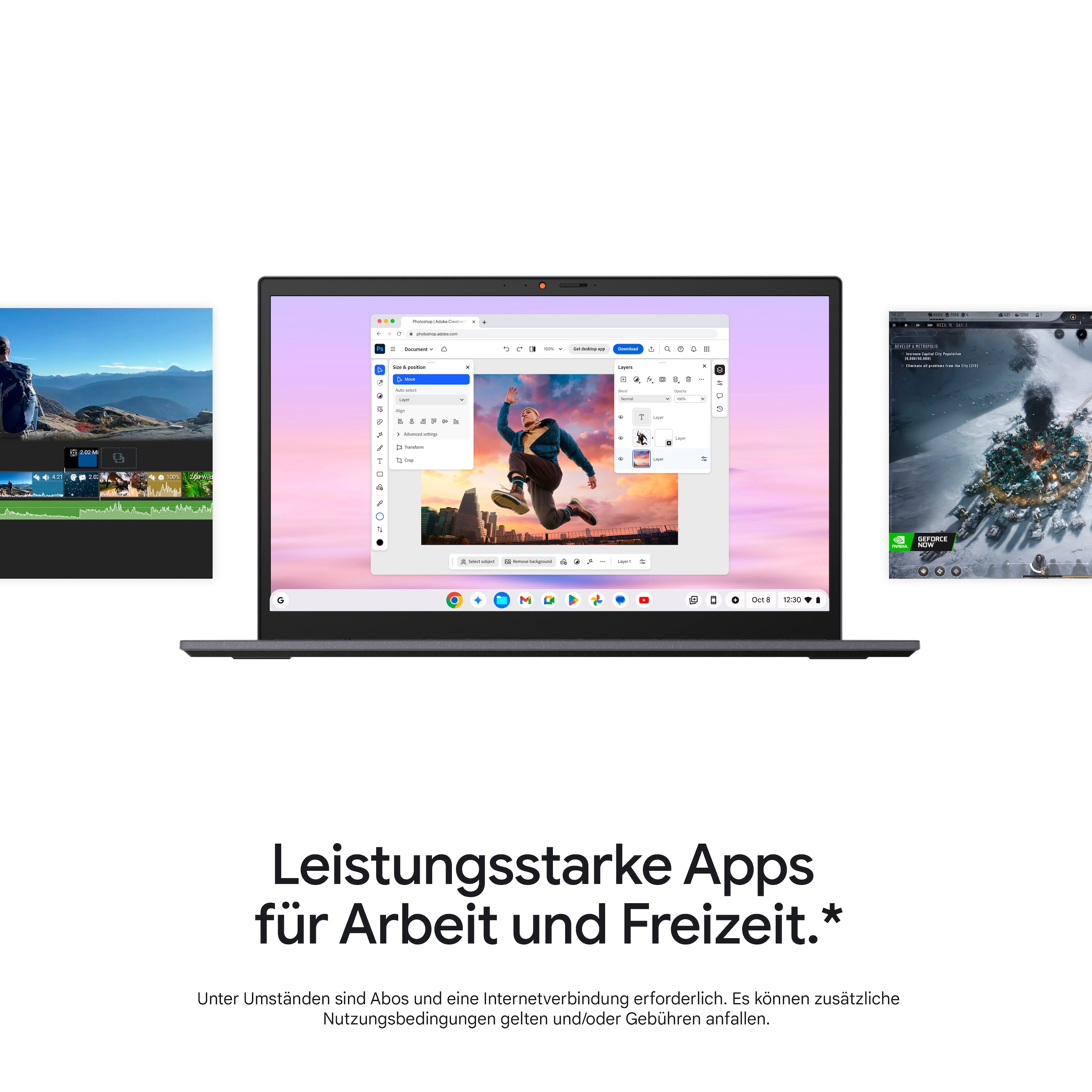 Acer Chromebook »Chromebook Plus 514 (CB514-4H-364N)« 35,56 cm / 14 ″ Intel Core i3 UHD Graphics 256 GB SSD