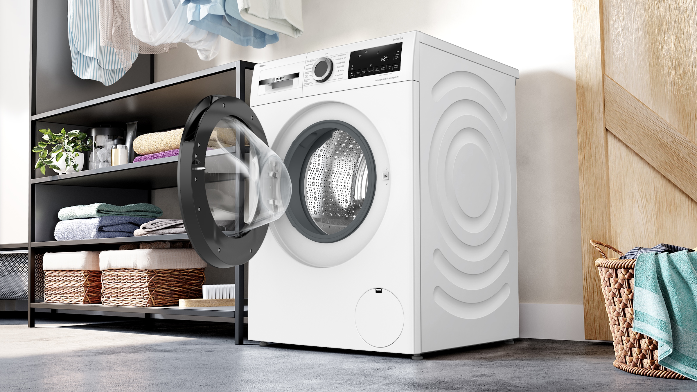 BOSCH Waschmaschine Serie 6 »WGG254F10« 10 kg 1400 U/min
