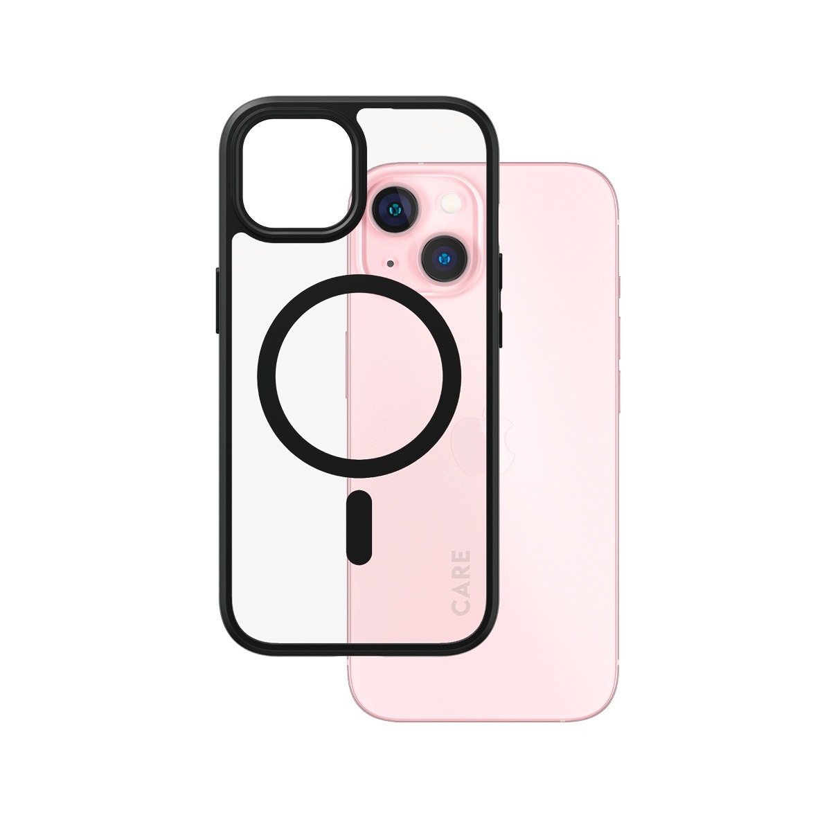 CARE by PanzerGlass Handyhülle »Urban Combat Case mit MagSafe für Apple iPhone 15« Backcover, Schutzhülle, Handyschutzhülle, Case, Schutzcase, stoßfest