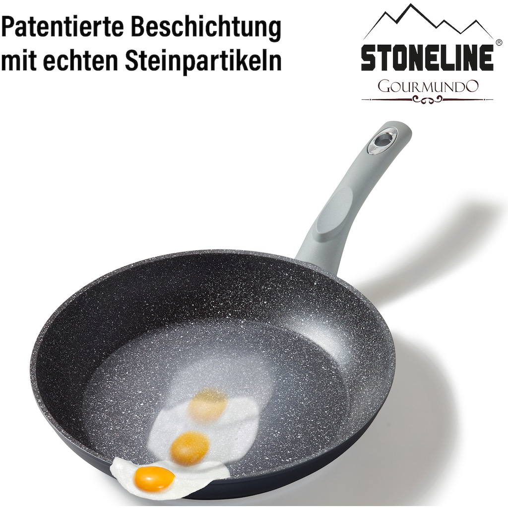 STONELINE Bratpfanne »Gourmundo«, Aluminium, (1 tlg.)