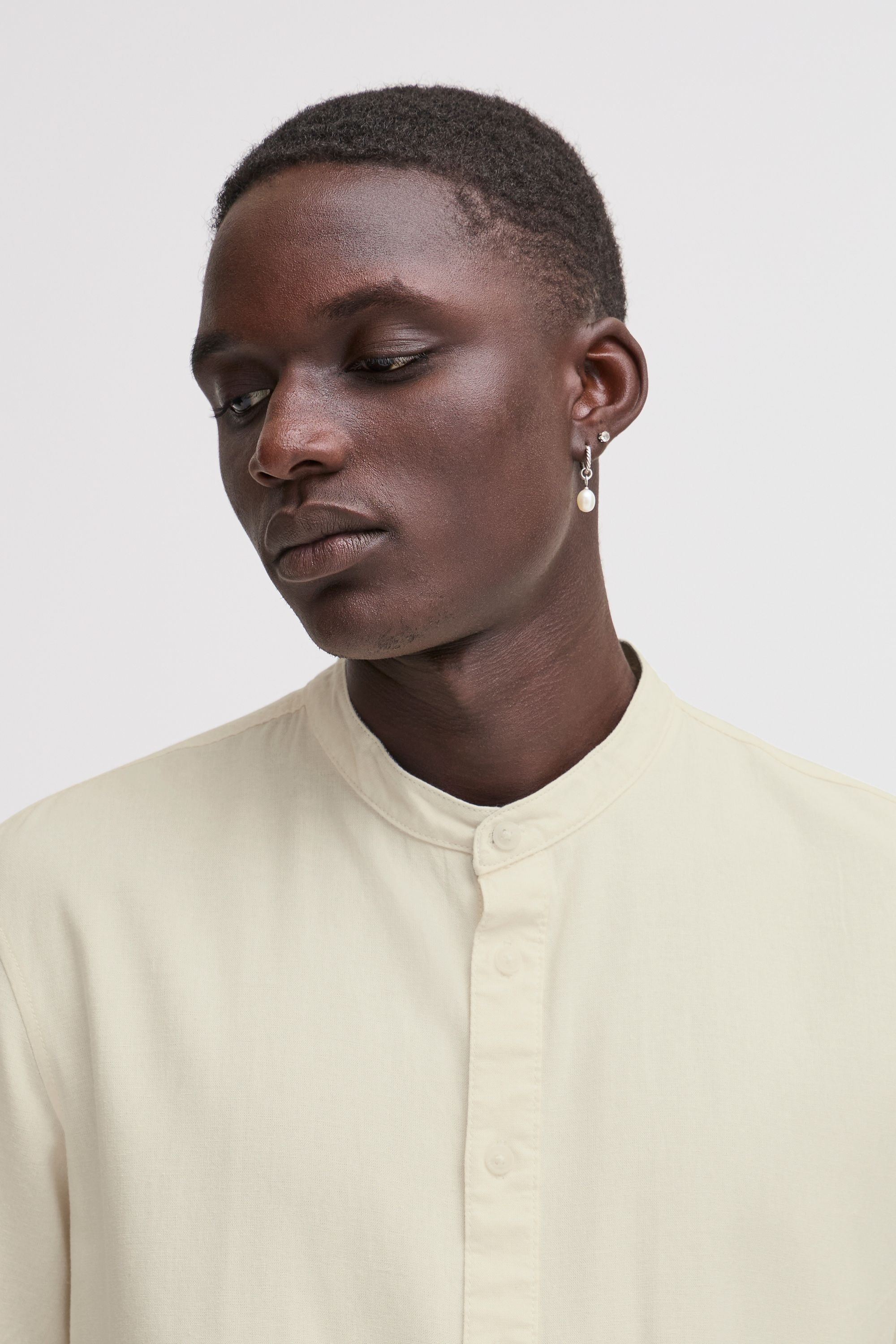 Blend Kurzarmshirt »Kurzarmhemd BHBOBBY Shirt mandarin ss«