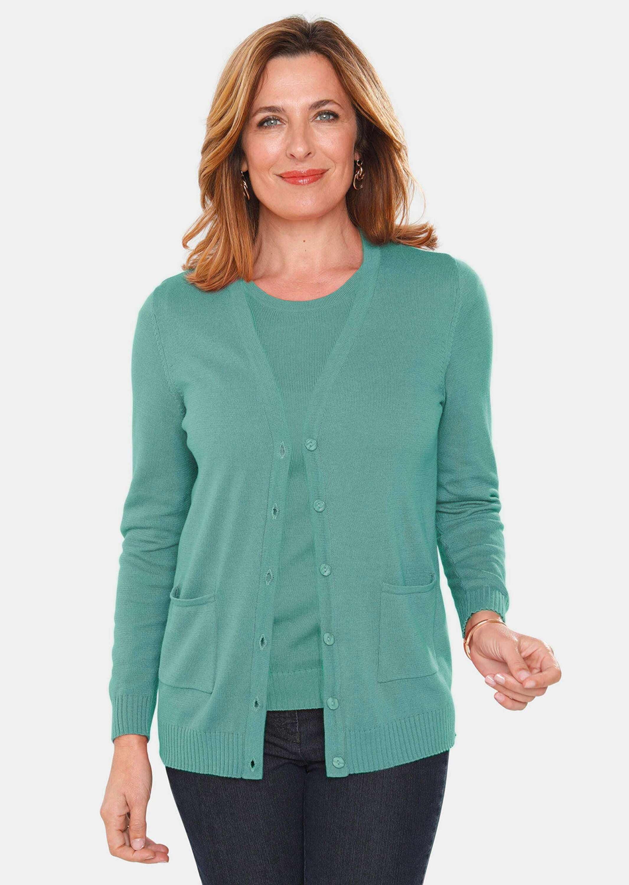 GOLDNER Strickpullover »Twinset Klassisches Stricktwinset«