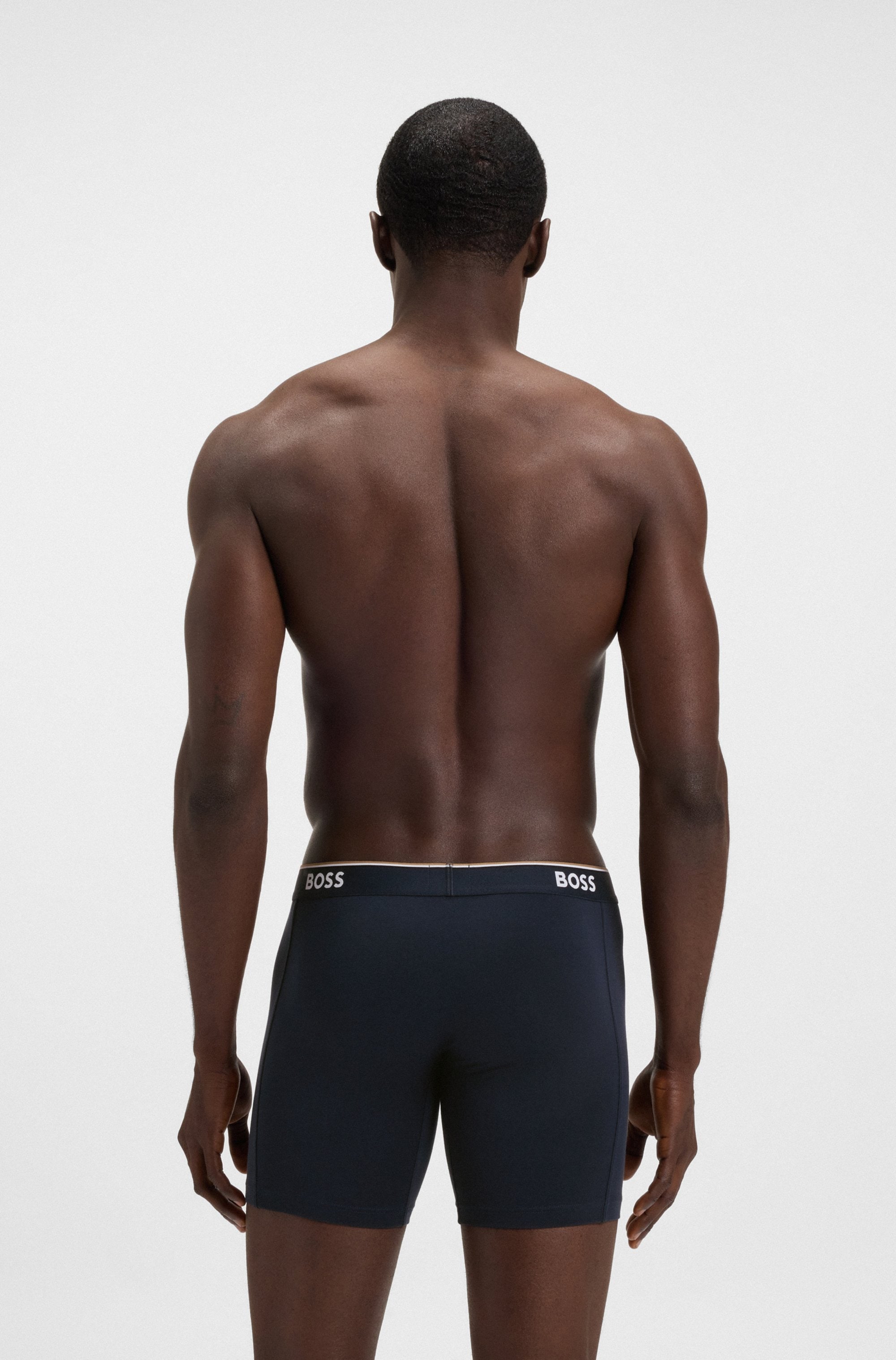 BOSS Boxershorts »BoxerBrLong 3P Power«