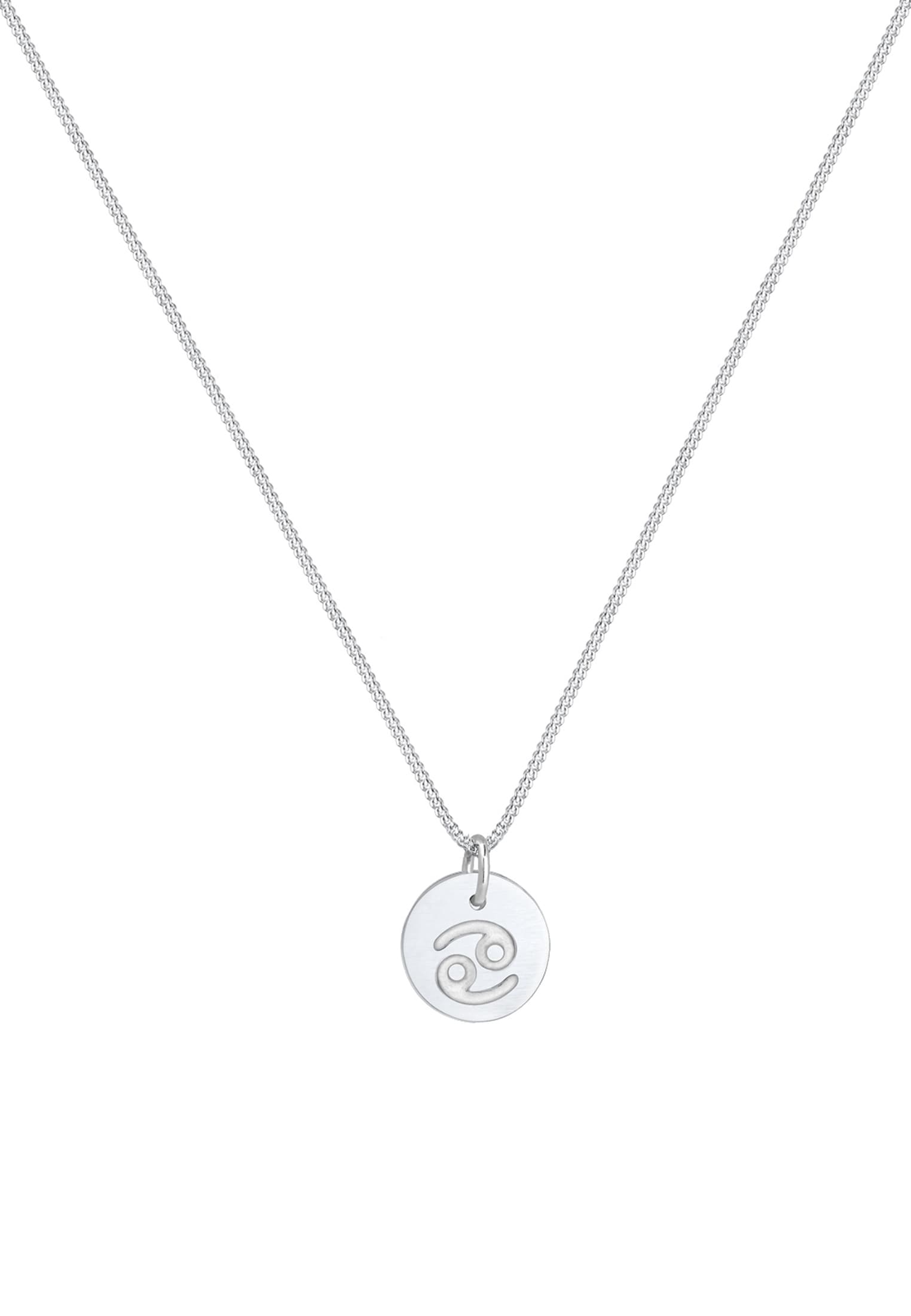 Elli Kette mit Anhänger »Halskette Sternzeichen Krebs 925 Sterling Silber«