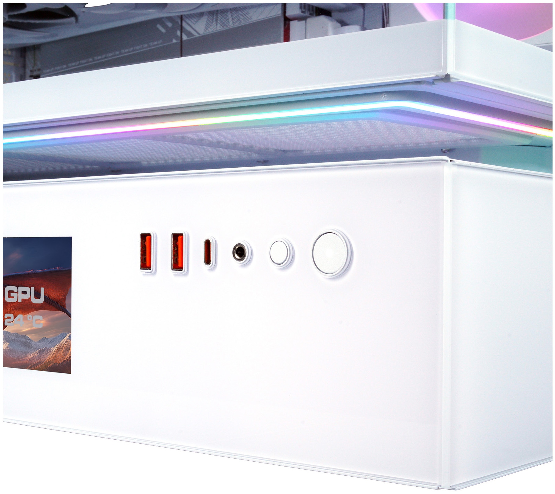 Cougar Gaming-PC »CFV235 Vision WT 8129 AMD Ryzen 7 9850X3D 32GB DDR5 2TB SSD RTX 5090« Windows 11, DDR5 RAM, Wasserkühlung