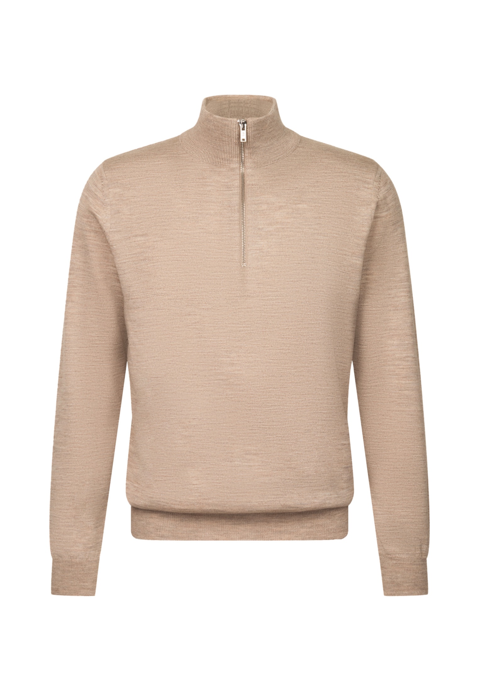 seidensticker Stehkragenpullover »Schwarze Rose« Quarter Zip Uni