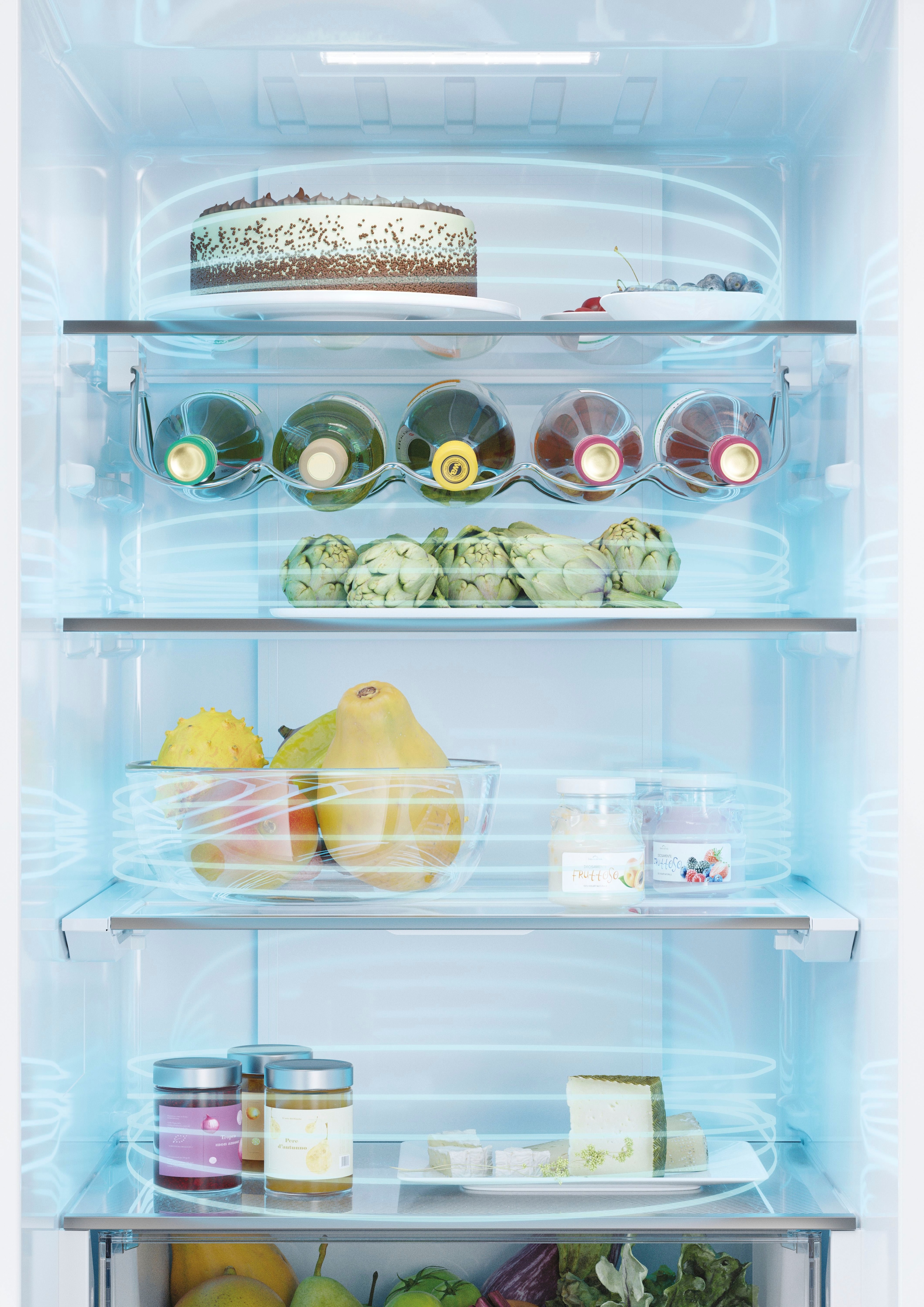 Haier Kühl-/Gefrierkombination 2D 60 SERIES 5 PRO »HDPW5620ANPD«, 205 cm hoch, 60 cm breit, Energieeffizienzklasse A, HumidityZone