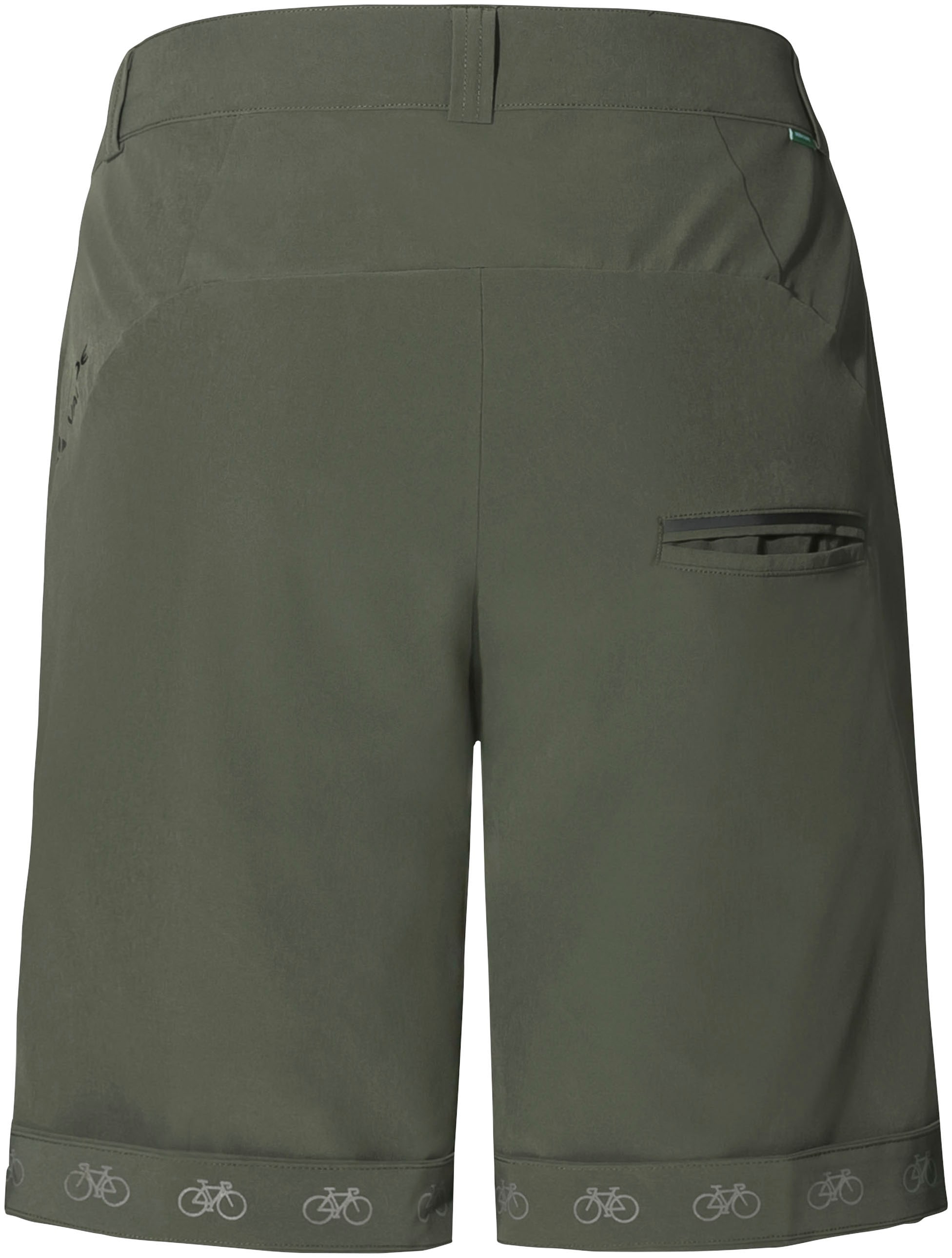 VAUDE Fahrradhose »WOMEN'S CYCLIST SHORTS«, reflektierende Elemente