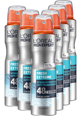 Deo-Spray »Deo Spray Fresh Extreme«, (Packung, 6 tlg.)