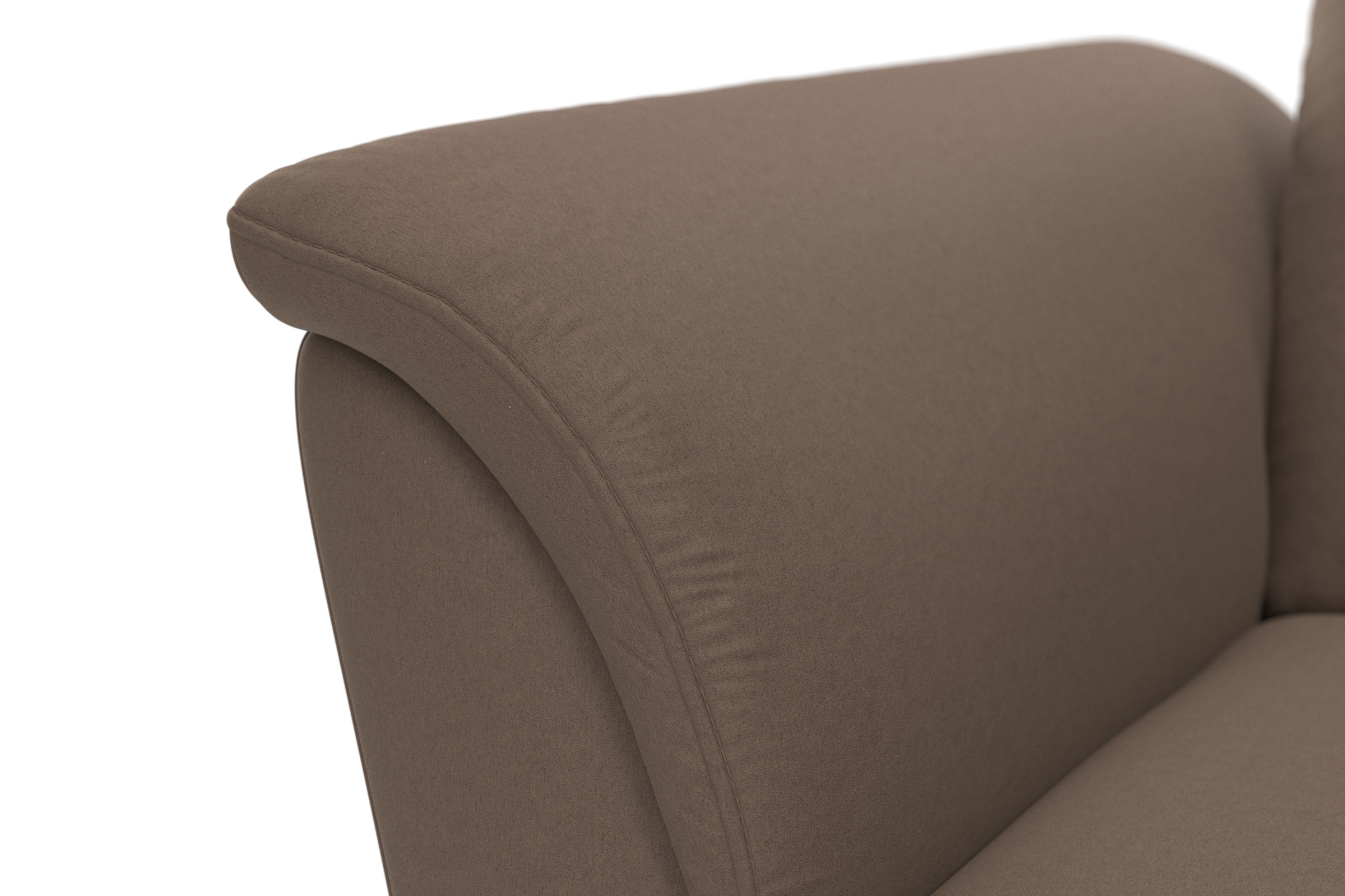 sit&more Ecksofa »Romero L-Form«, wahlweise mit oder ohne TV-Funktion, Bettfunktion, Bettkasten