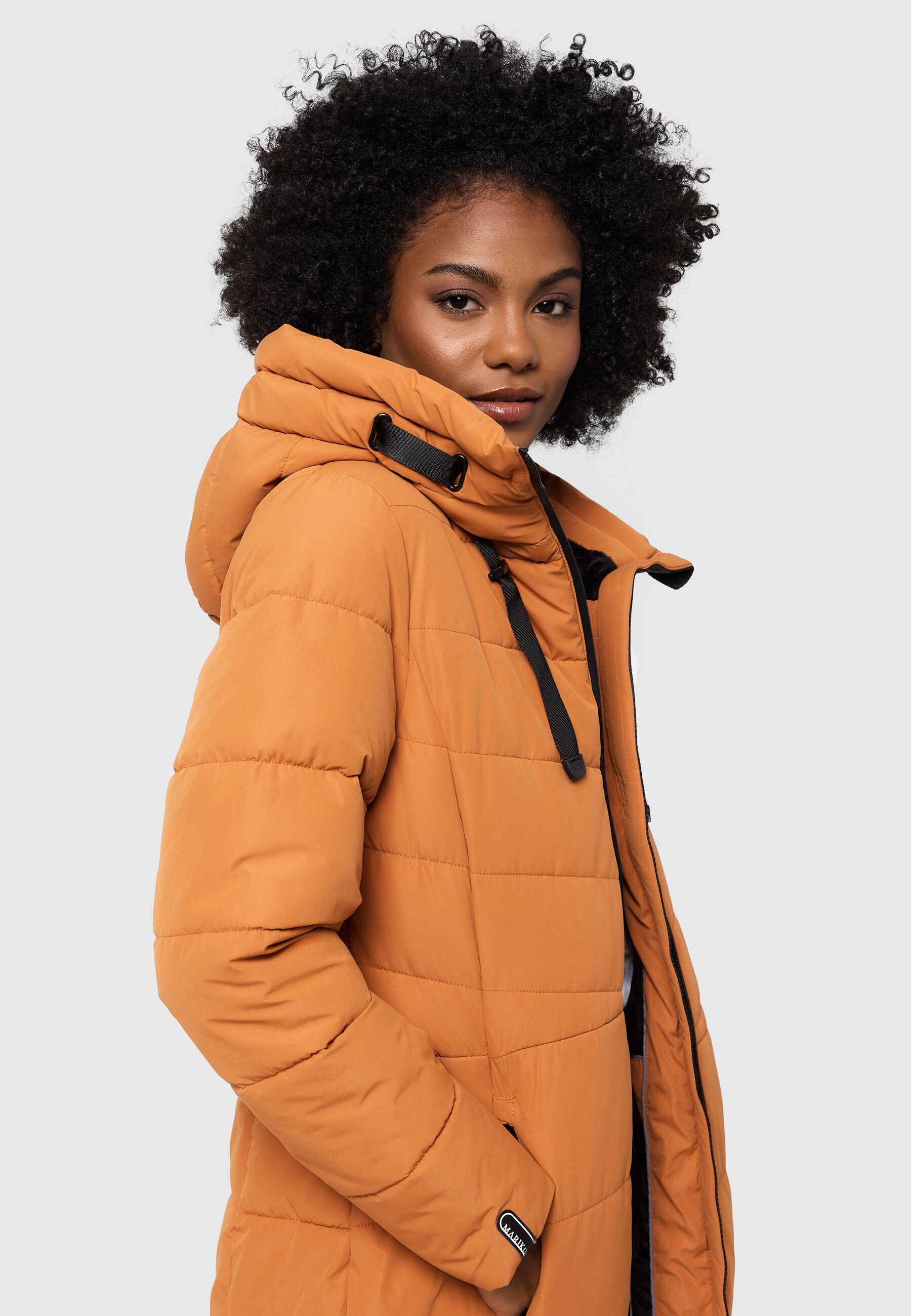 Marikoo Winterjacke »Marikoo Natsukoo Damen Winter Steppjacke lang B978«