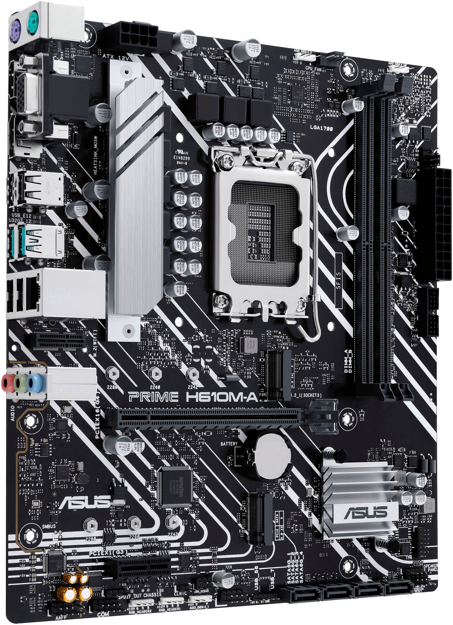 Asus Mainboard »PRIME H610M-A-CSM«