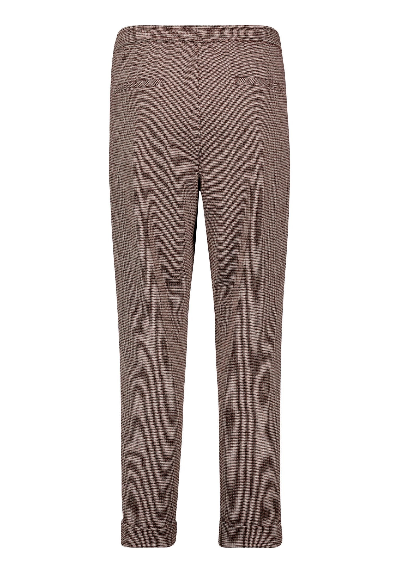 Betty&Co Stoffhose »Karo-Hose mit Bügelfalte«