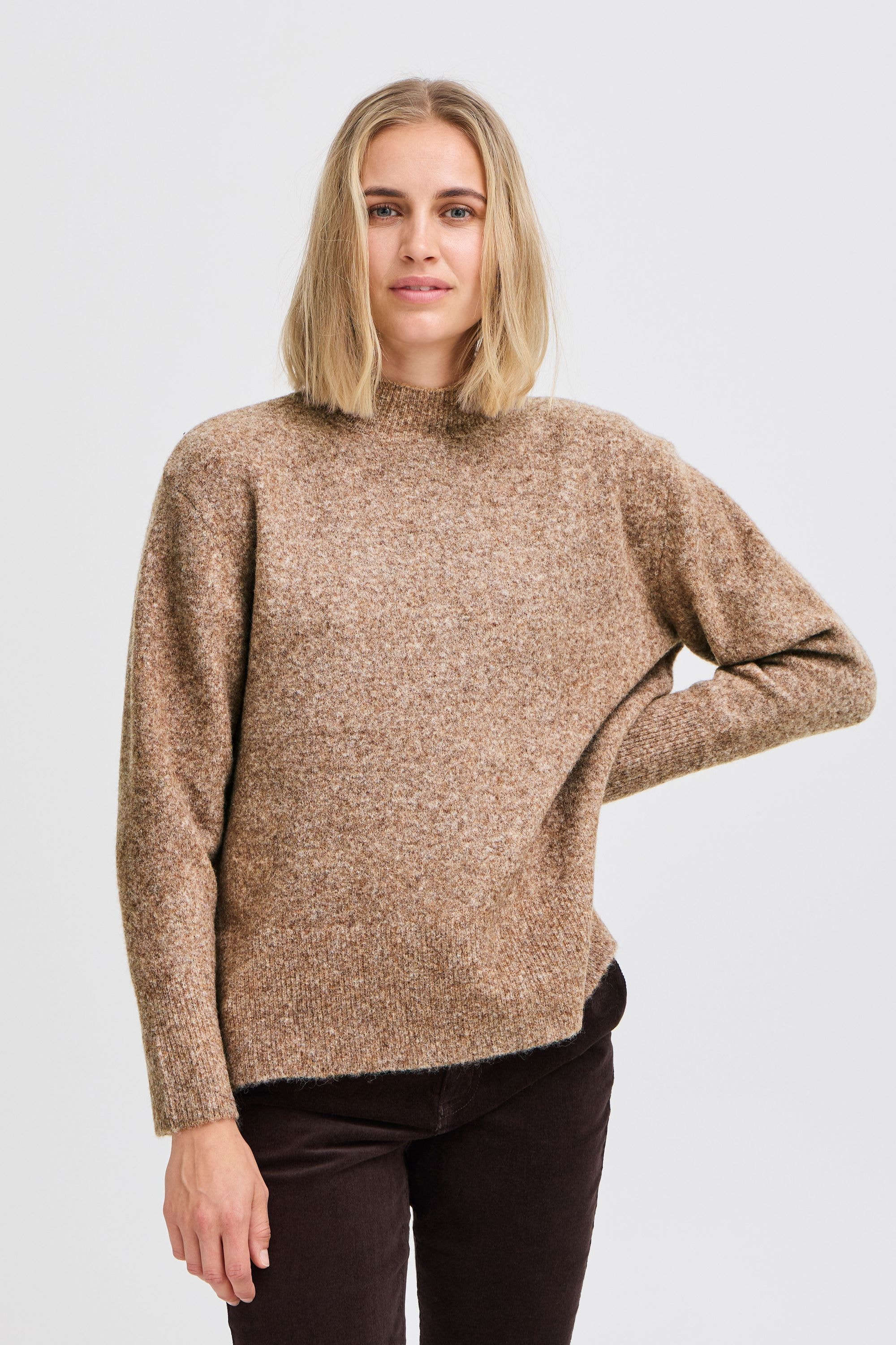 Pulz Jeans Strickfleece-Pullover »Strickpullover PZASTRA Turtleneck Pullover«